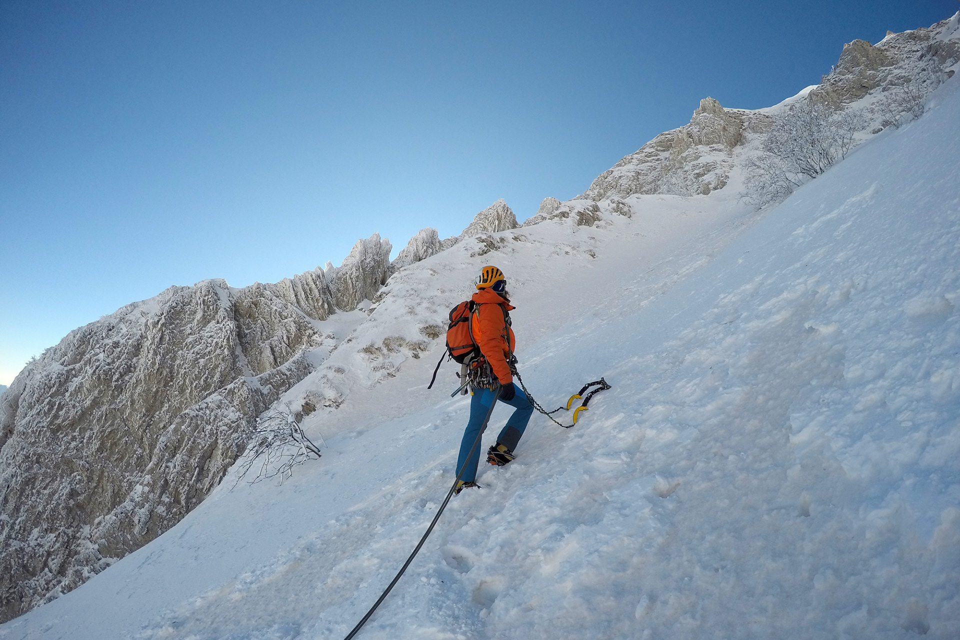 Punta Armando Sereno - Couloir Fiaba di San Valentino