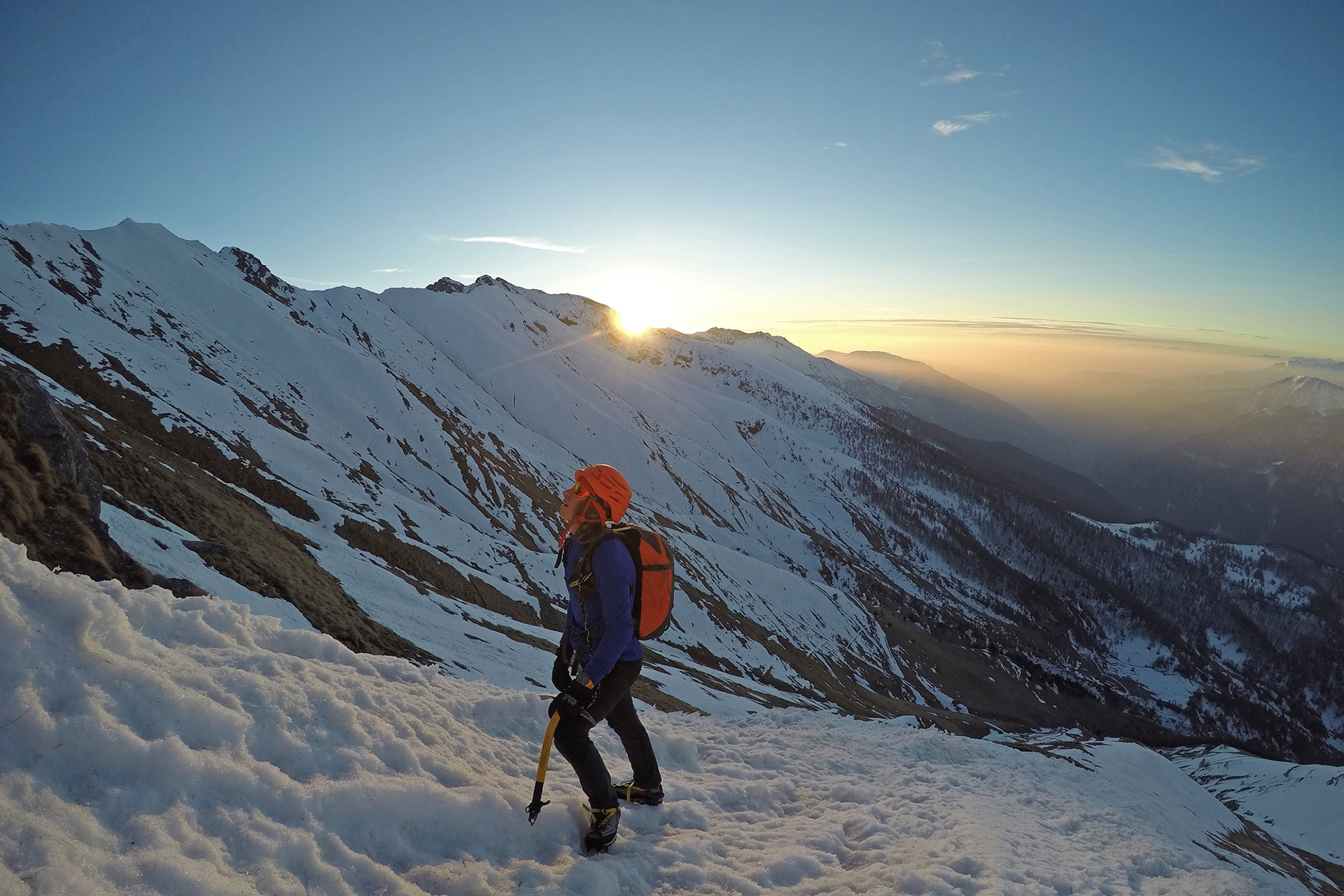 Verso il Pelvo di Fenestrelle