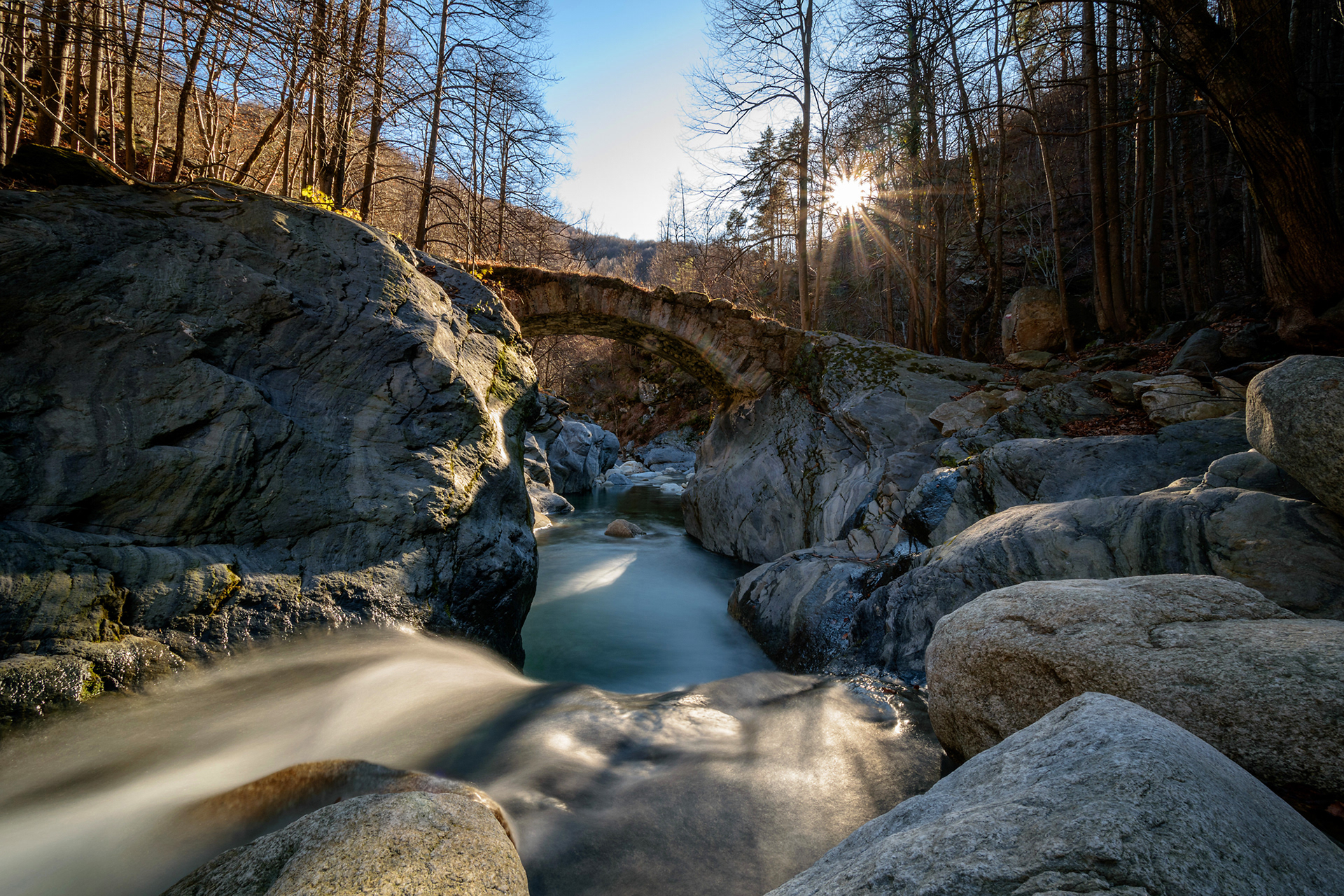 Ponte di pietra - Tagliaretto