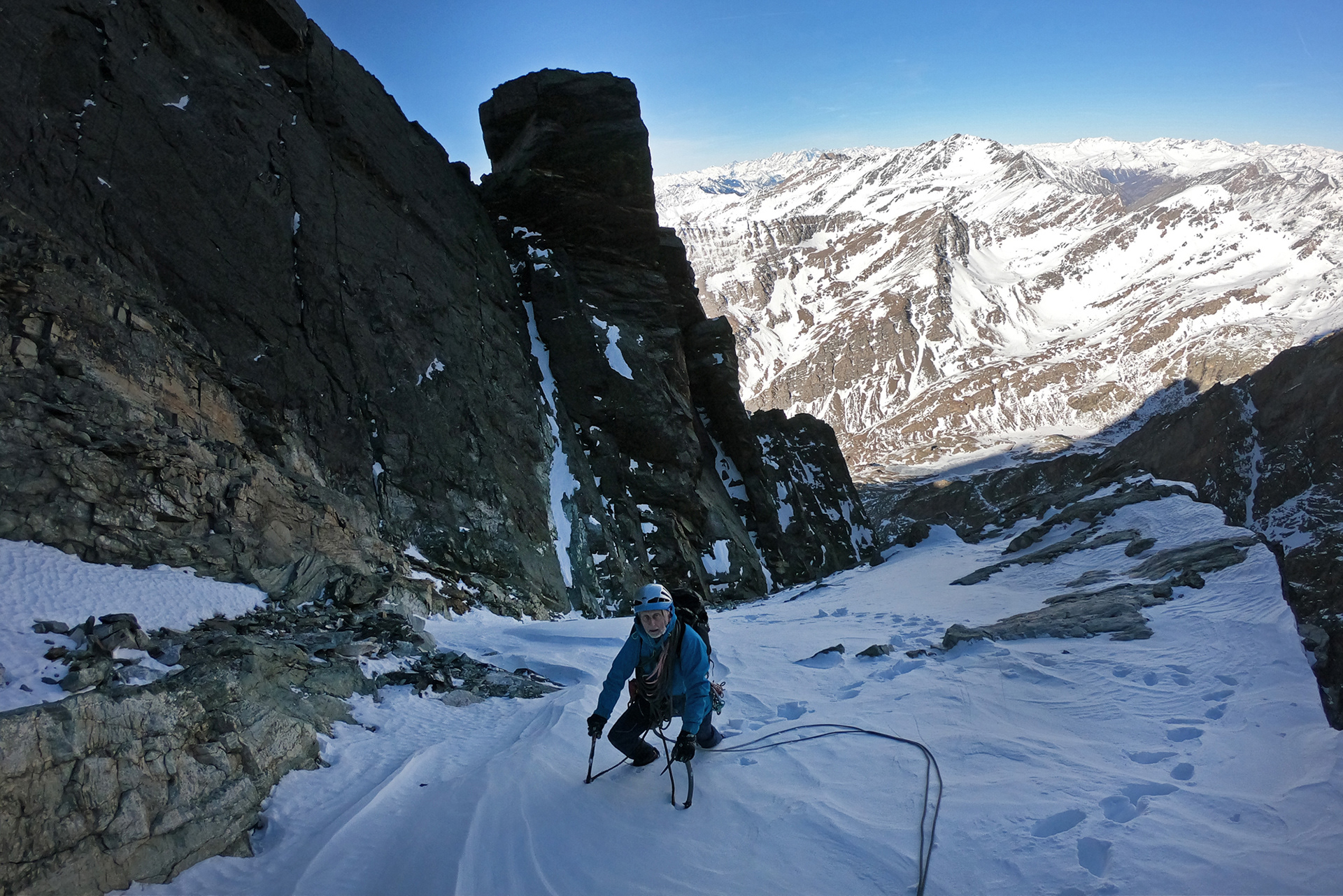 Picco Bastia, Punta Corsica, Punta Caprera dal Canale Bano-Riva