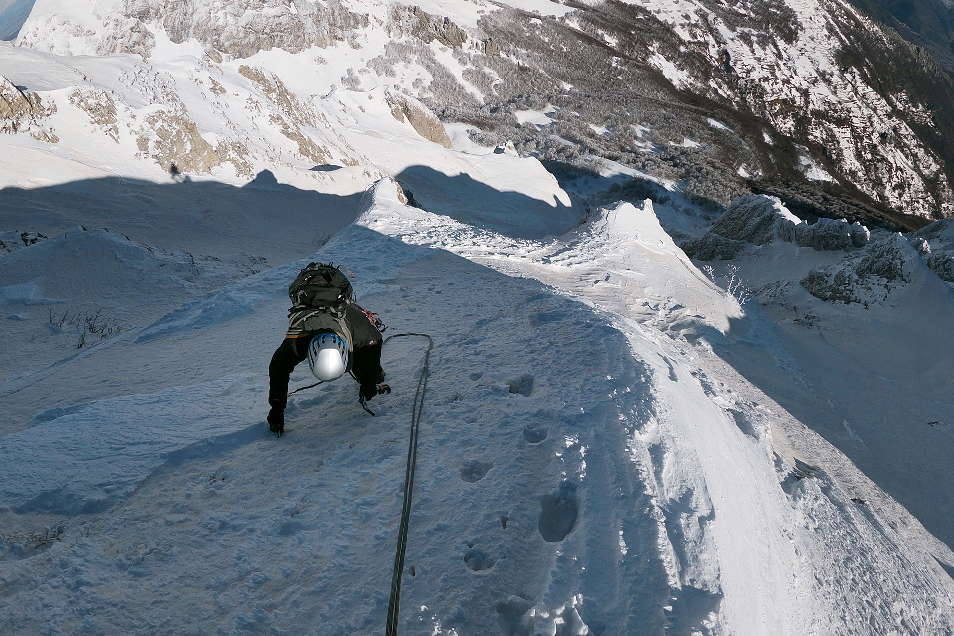 Punta Armando Sereno - Couloir Fiaba di San Valentino