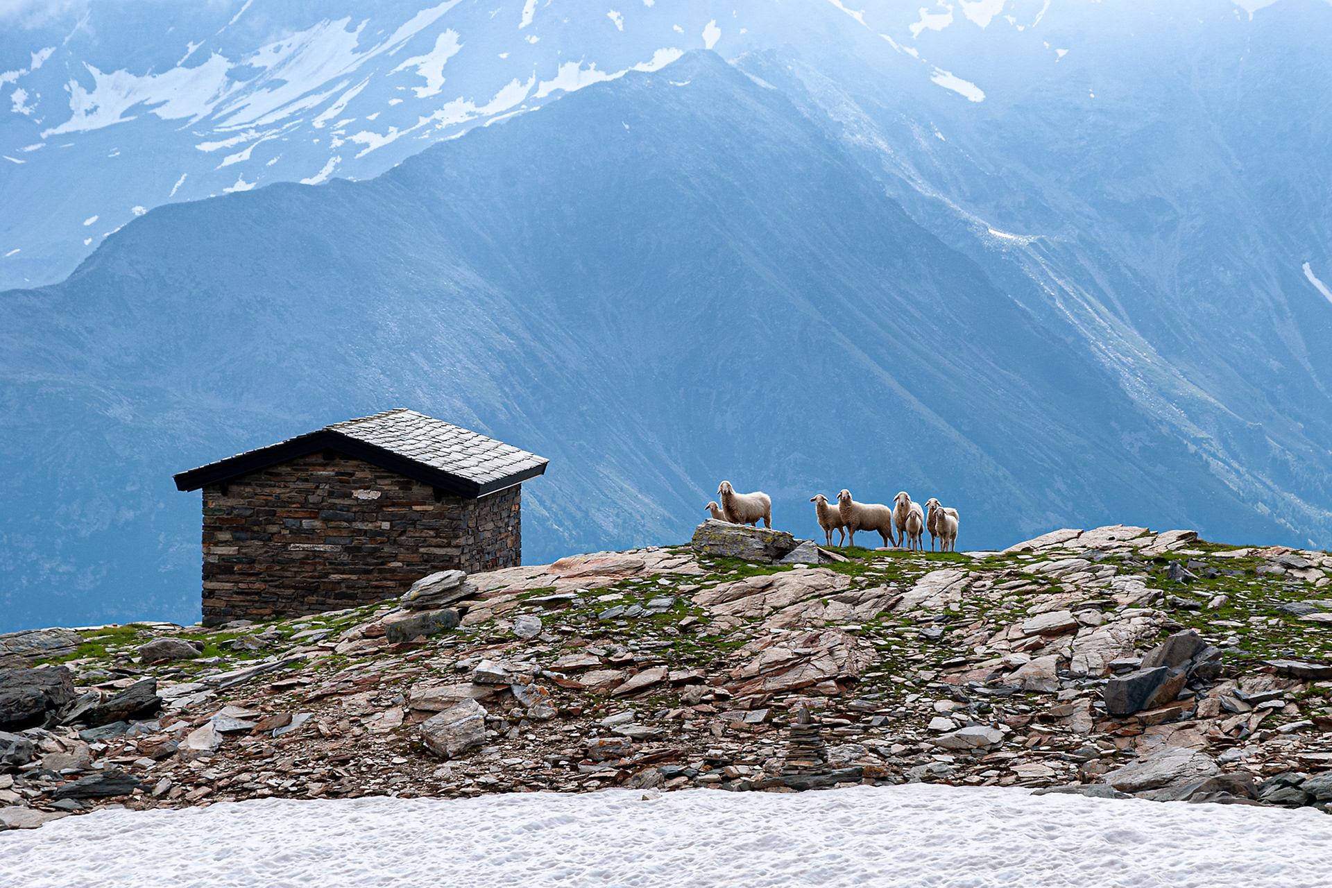 Bivacco al passo del Servizio