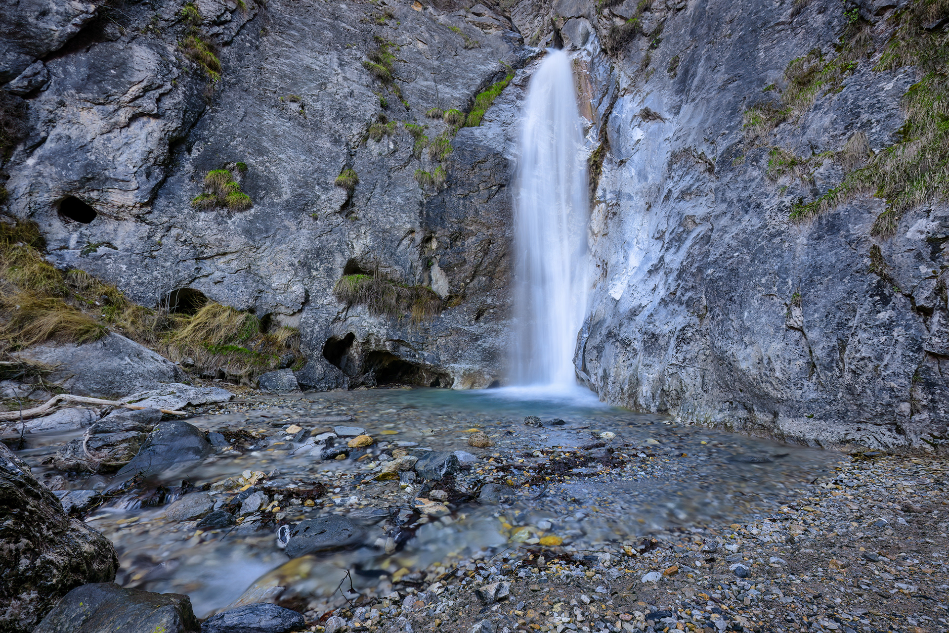 Cascata Tancias (valle Gesso)