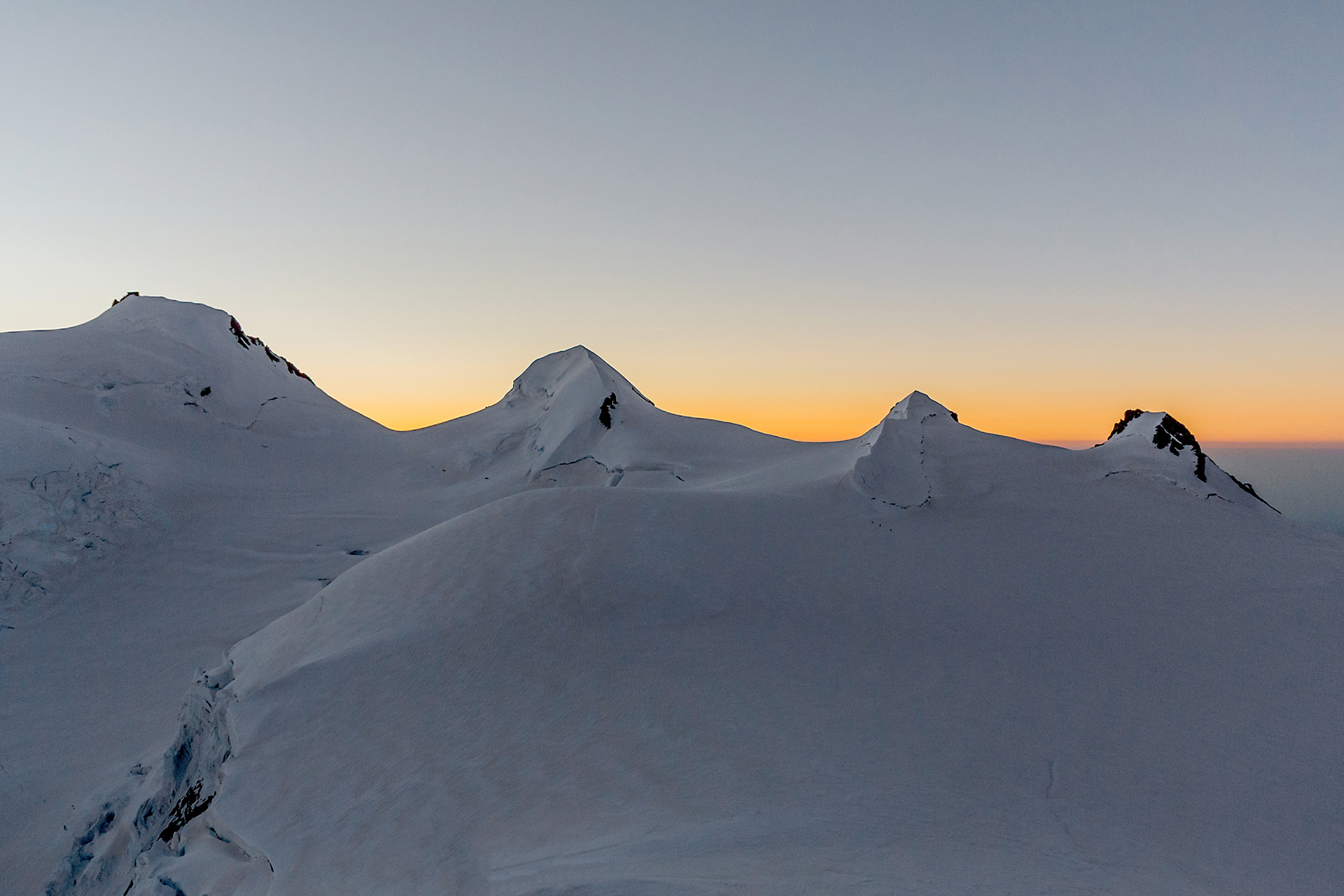Gnifetti, Parrot, Ludwigshohe, Corno Nero