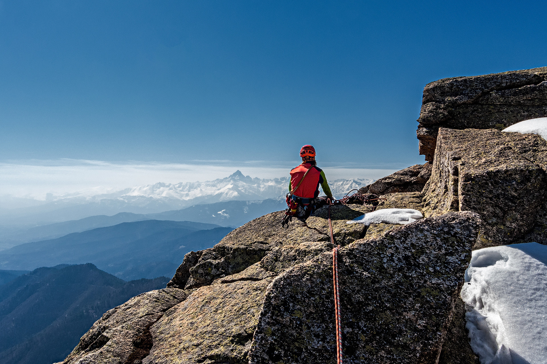 Monviso dalla Sbarua