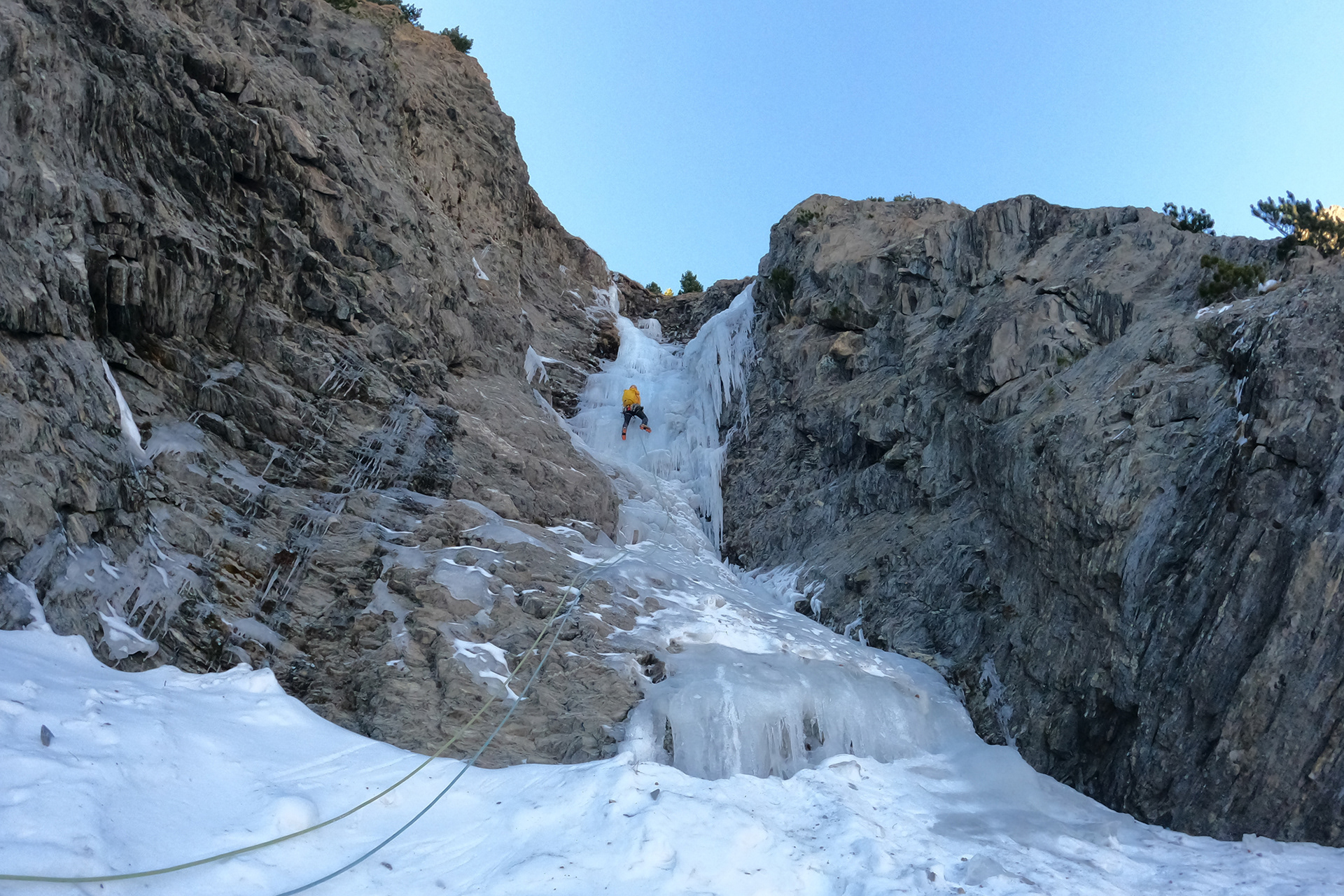 Contrafforti Monte Ferra - Couloir Y