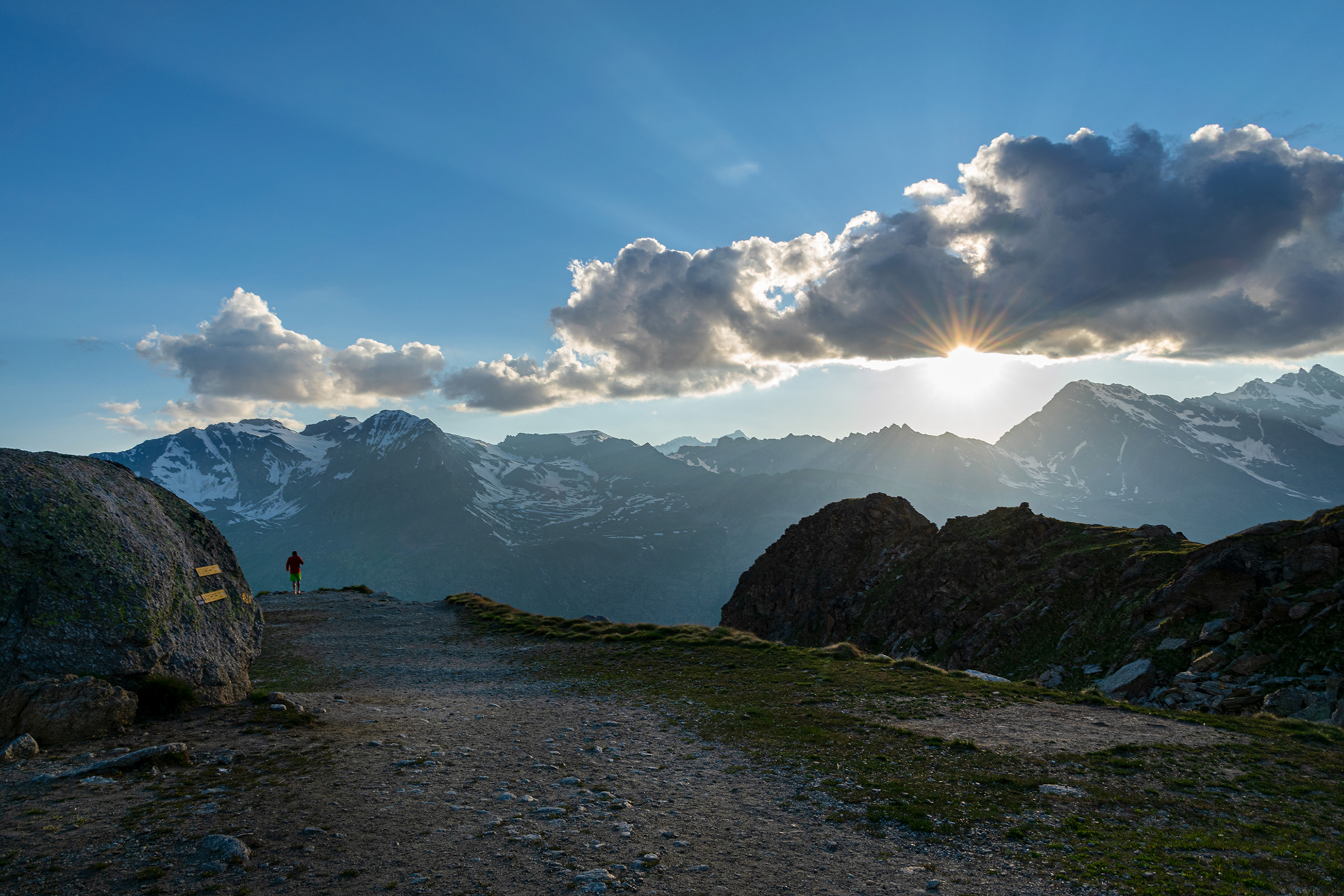 Verso il rifugio Chabod