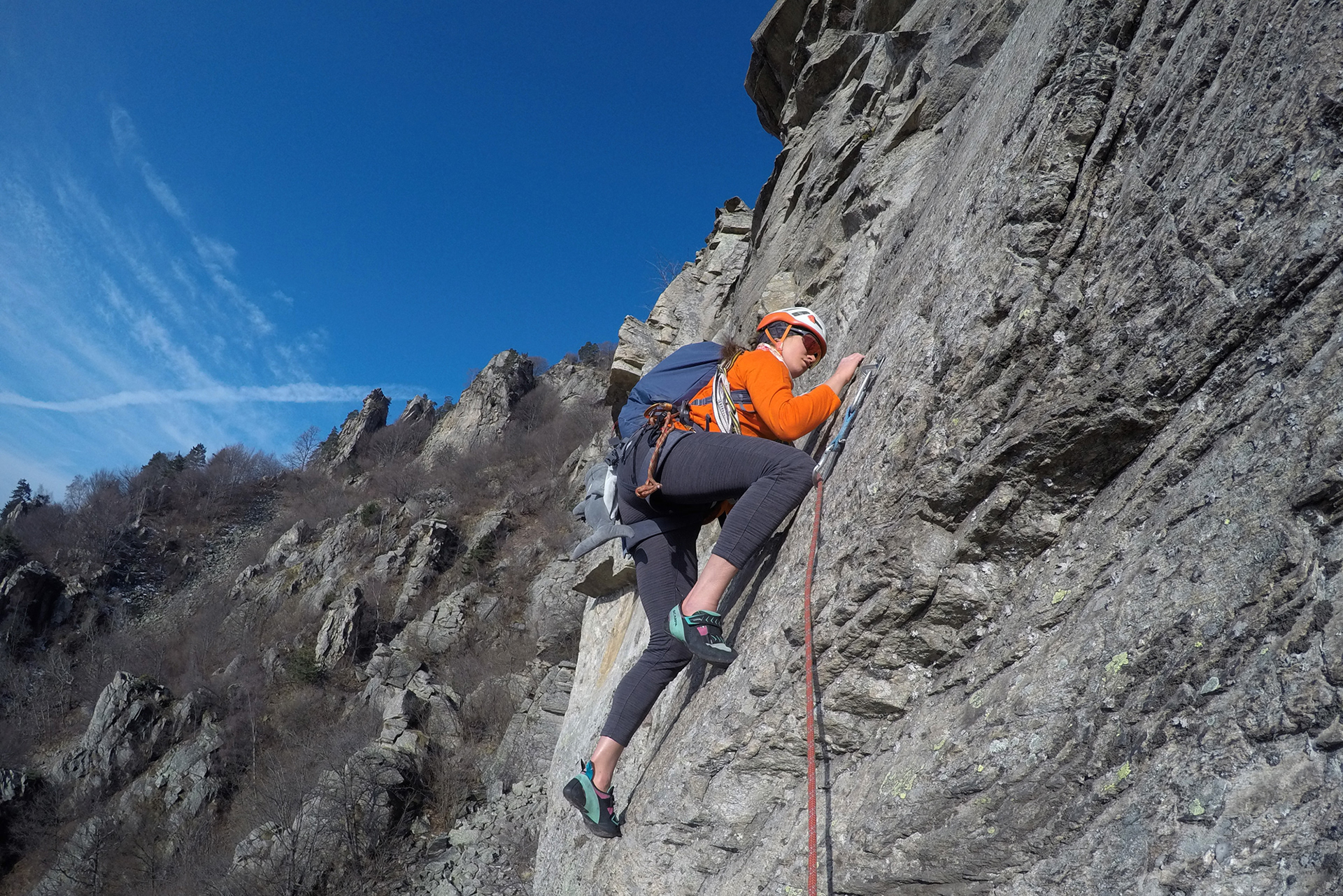 torrione Pinasca - via del camino