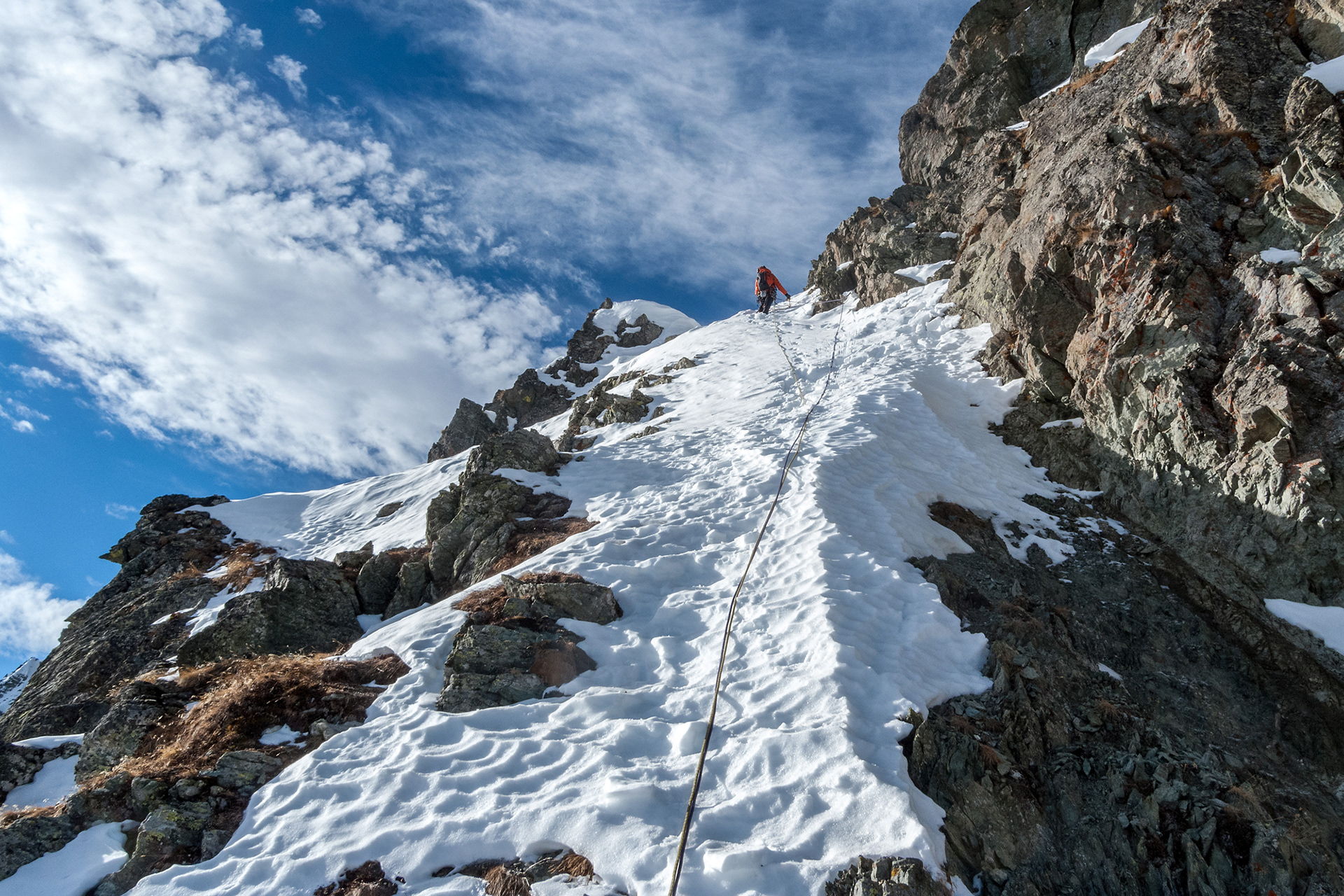 Punta Udine - cresta Est
