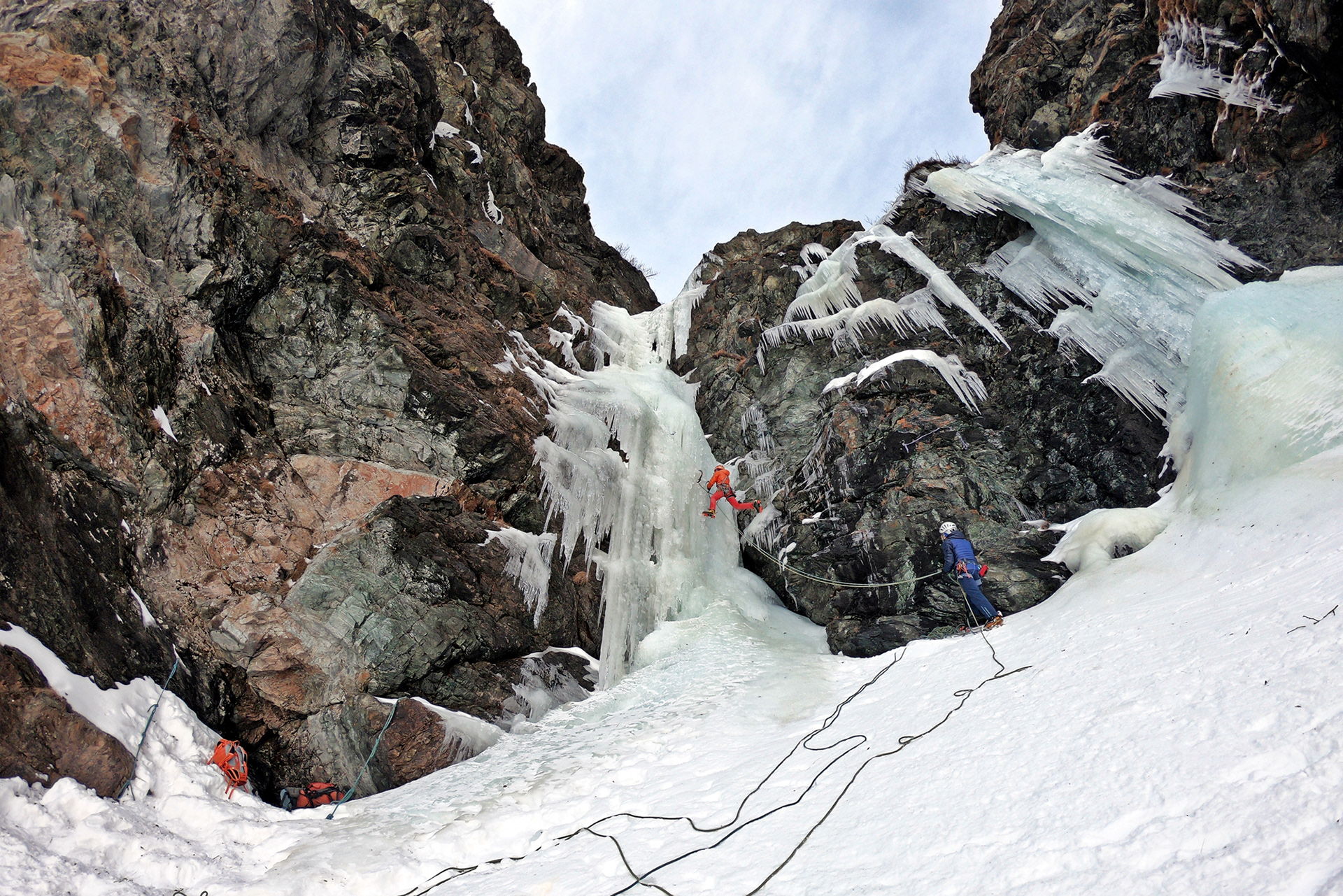 Pian della Regina - cascata di Sx
