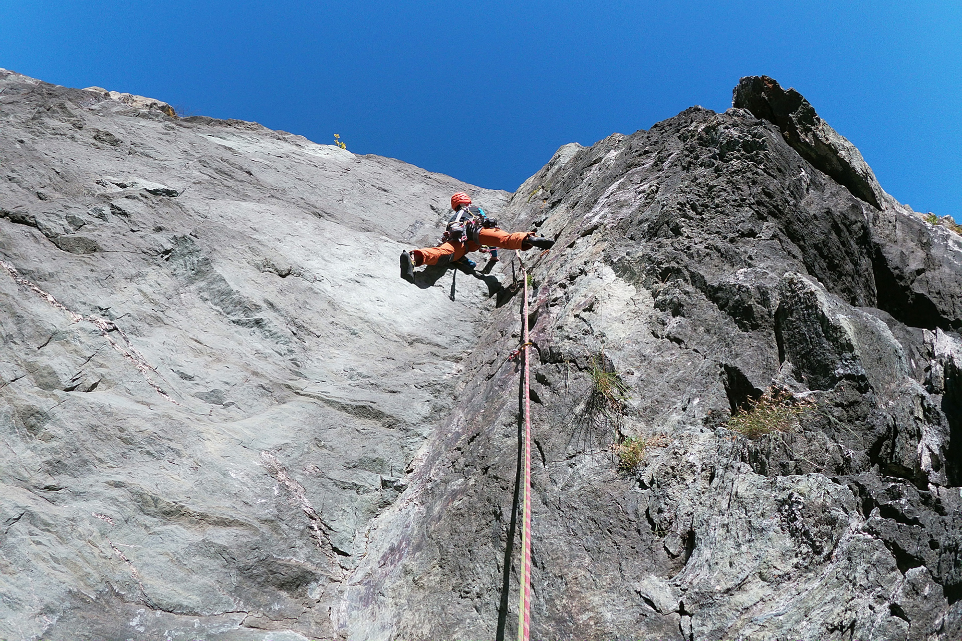Parete di Mirabouc - diedro Fiurens