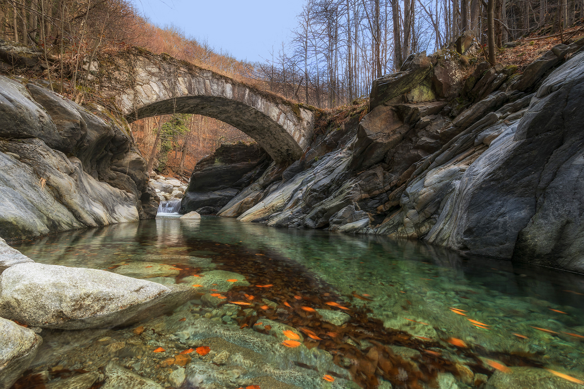 Ponte di pietra - Tagliaretto