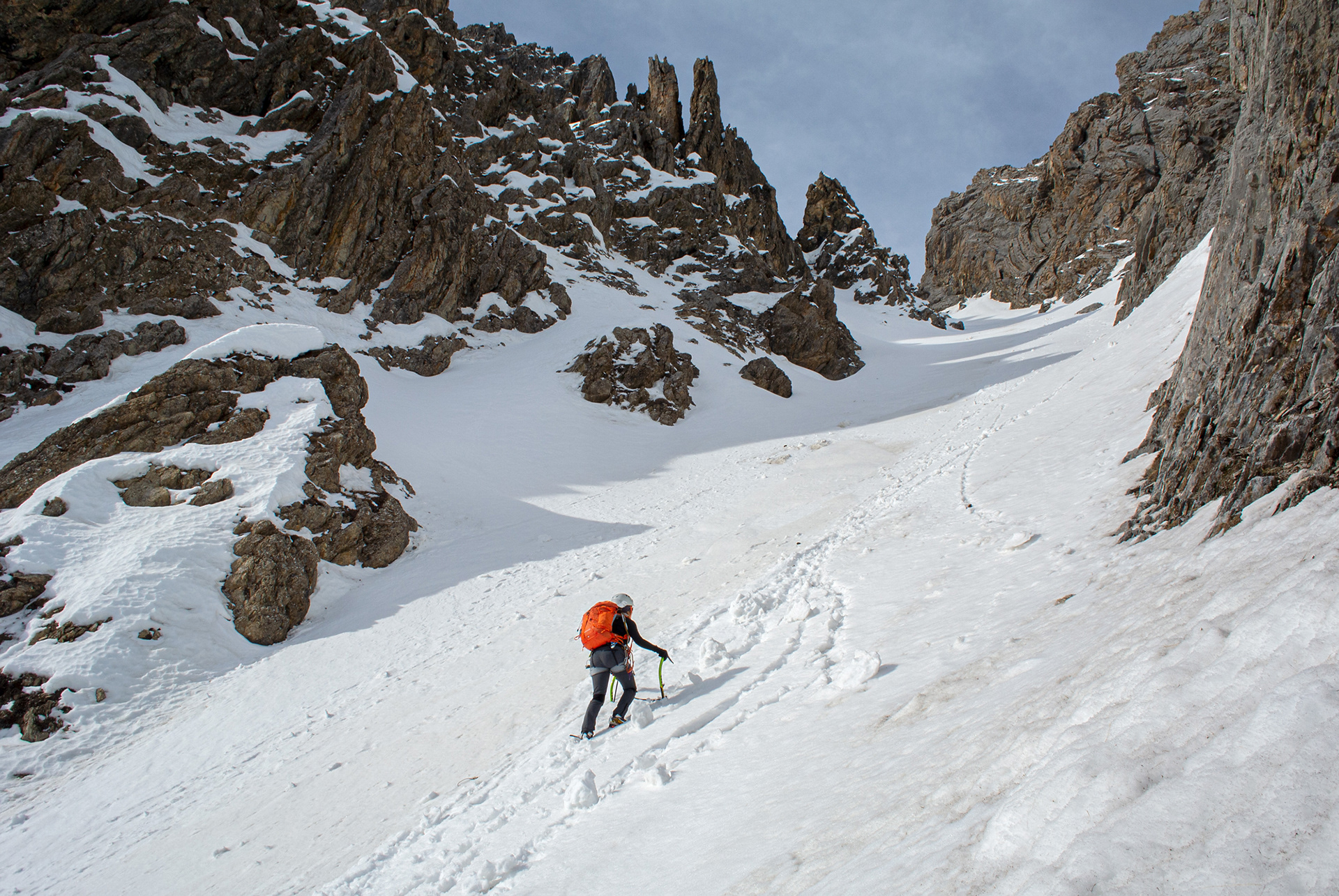 Monte Cerello - couloir Est