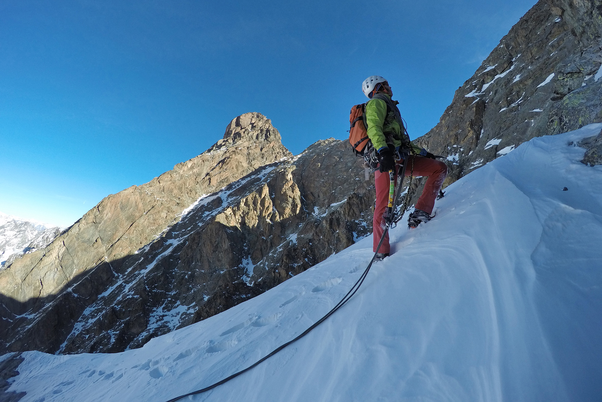 Monviso, salendo alle punte Bastia, Corsica, Caprera dal Canale Bano-Riva