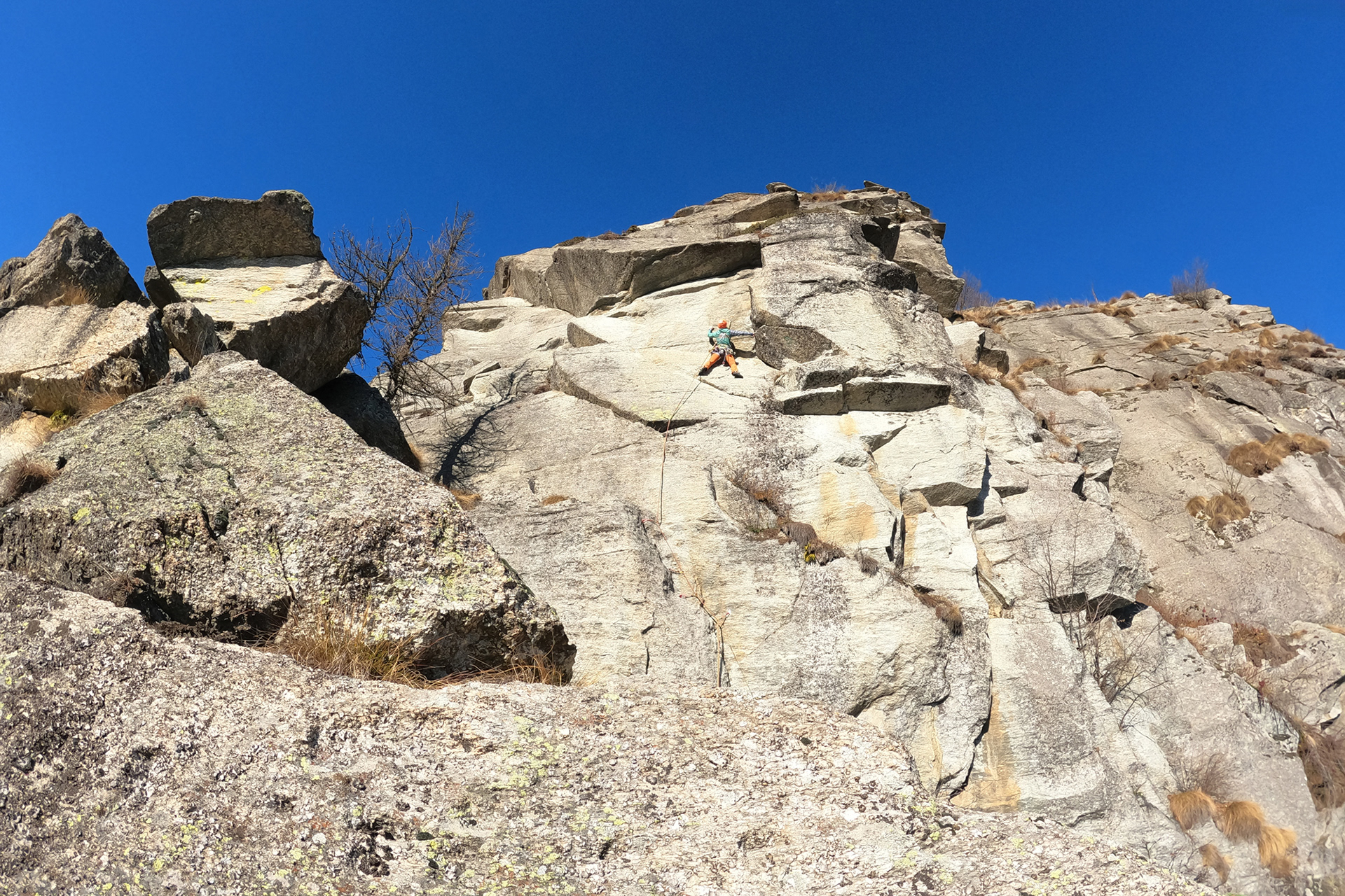 Carra Saettiva - Roc du Preve - L'unione delle forze