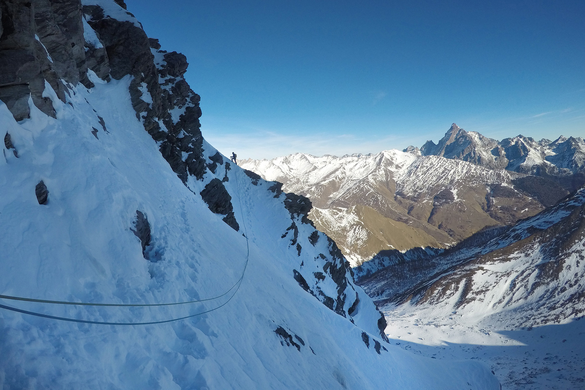 Monte Ferra - Goulotte Grassi/Tessera