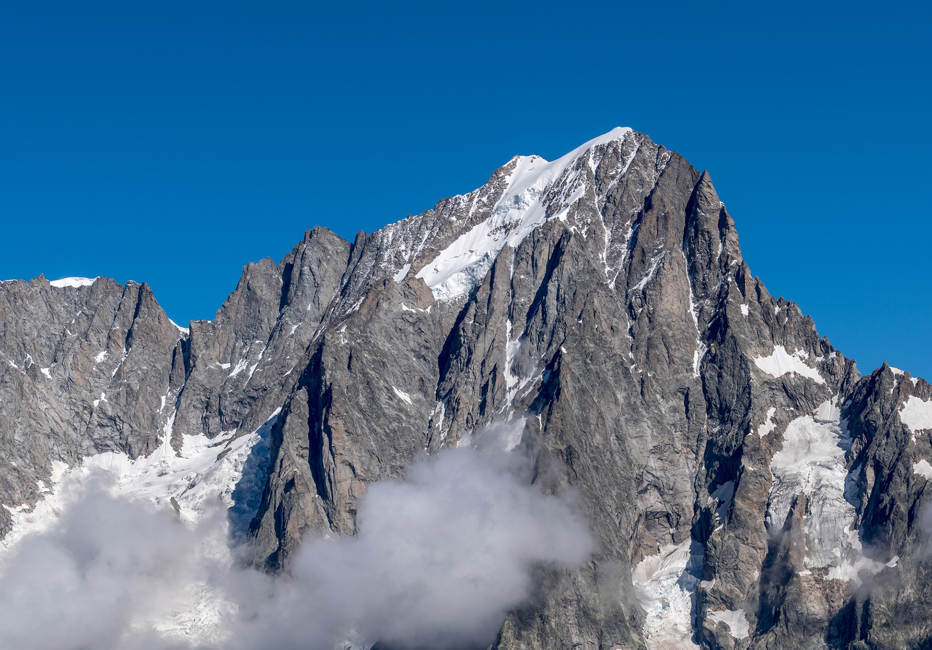 Jorasses dalla Testa dei Liconi
