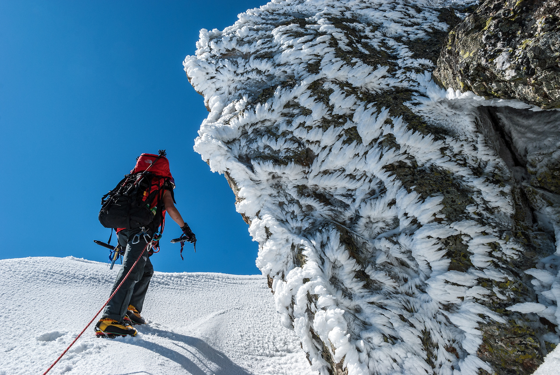 Pizzo d'Ormea - canalino Nordest