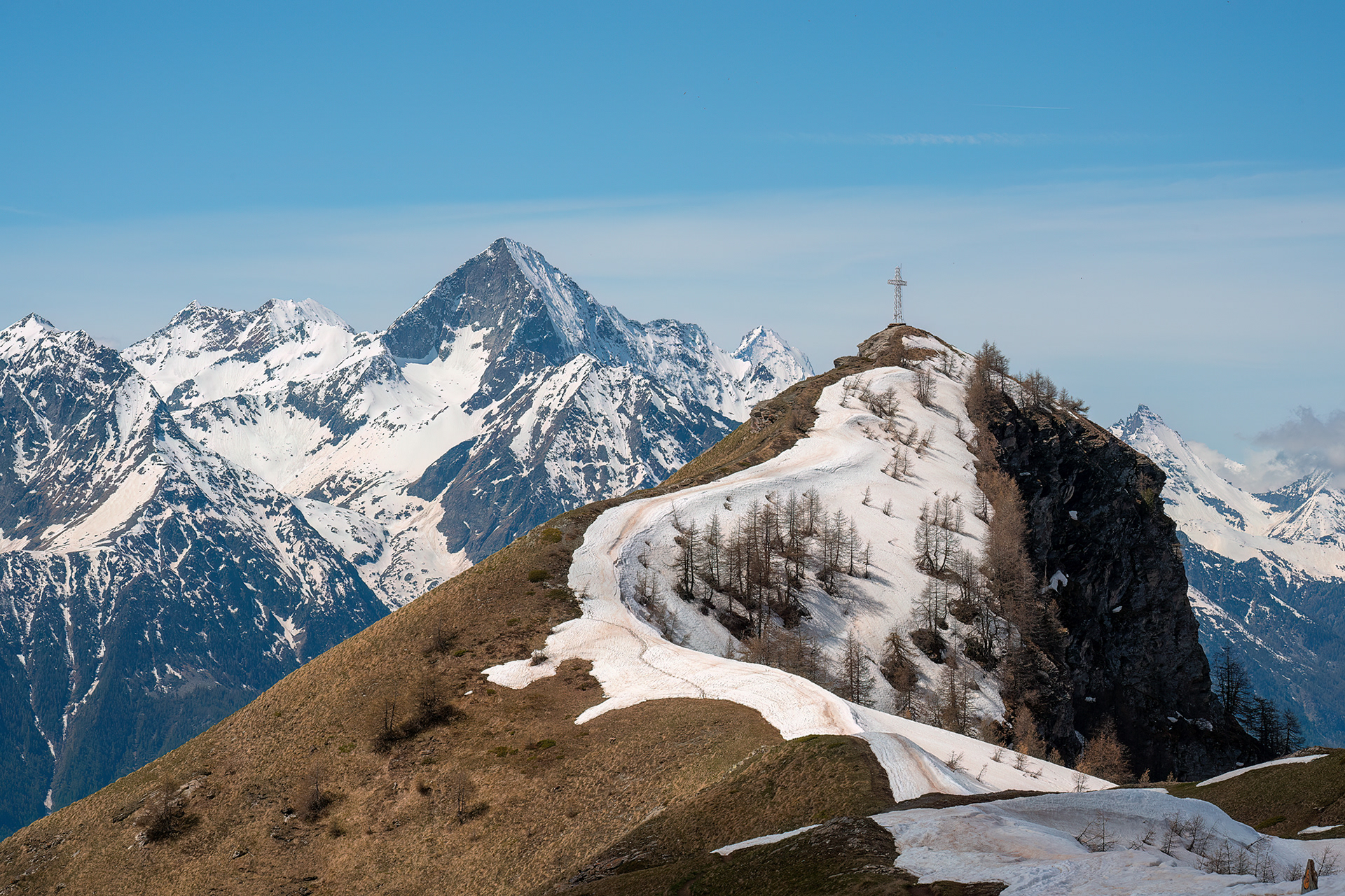 Cima Longhede e Monte Emilius