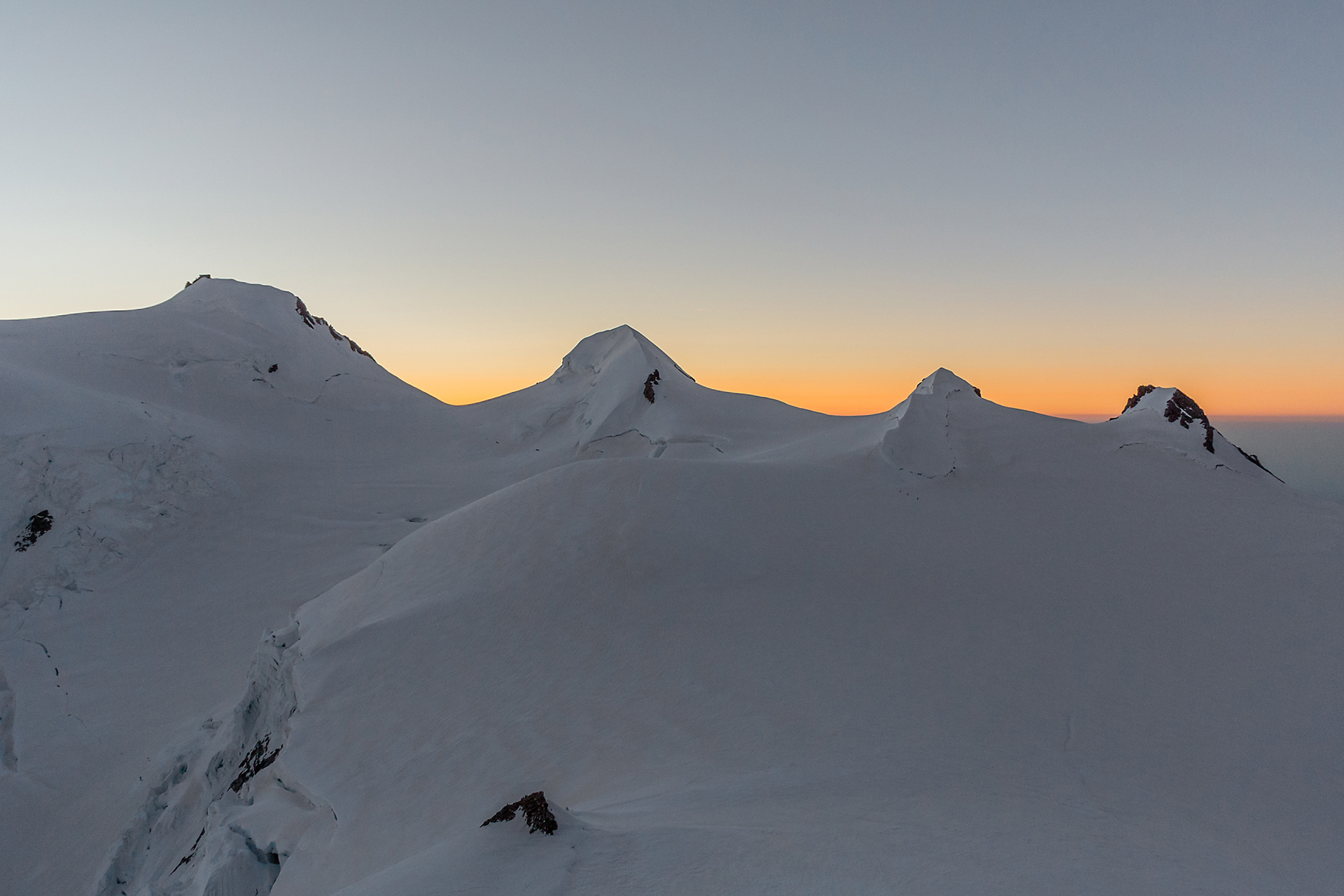 Gnifetti, Parrot, Ludwigshohe, Corno Nero
