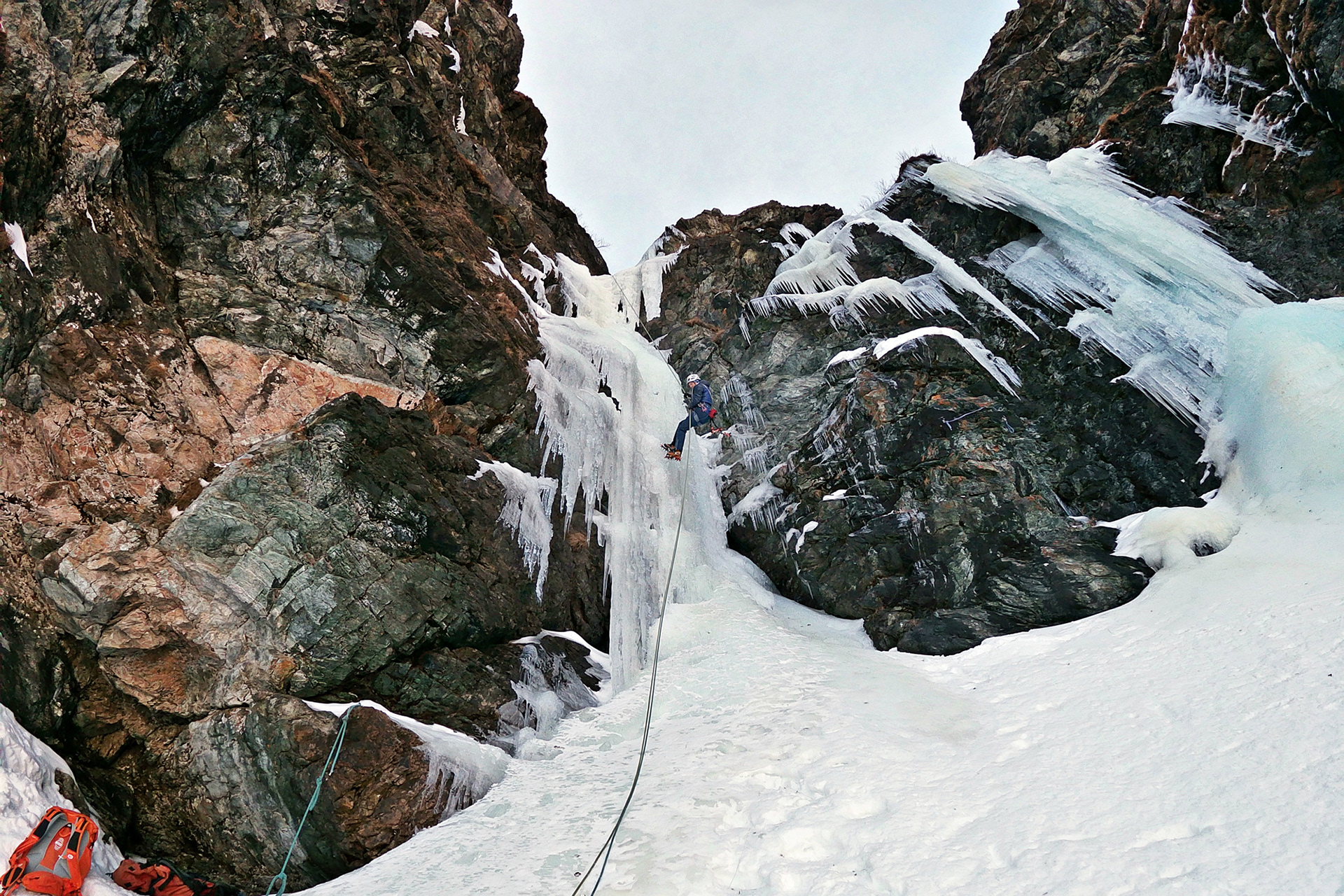 Pian della Regina - cascata di Sx