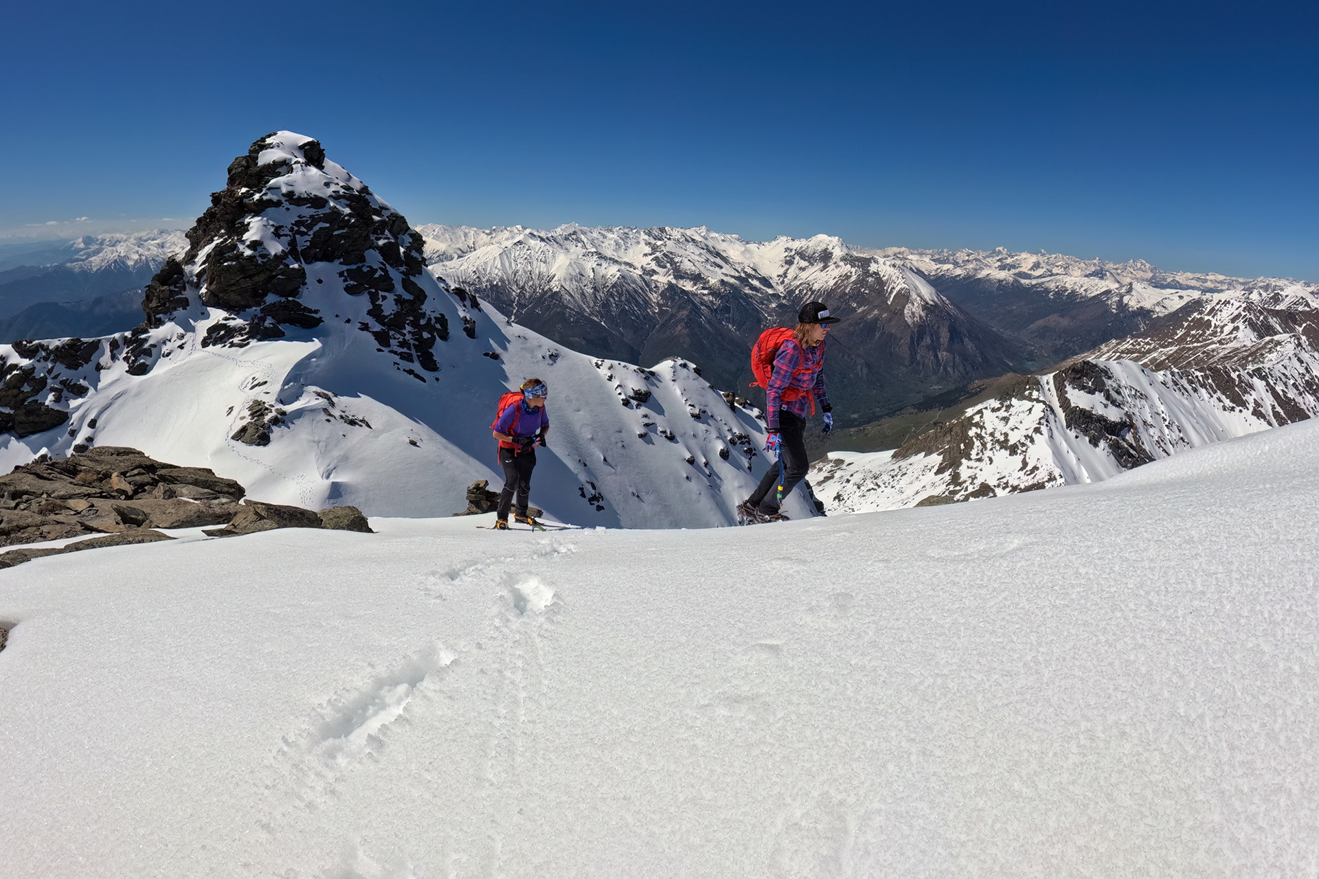 Orsiera punta Sud dalla punta Nord