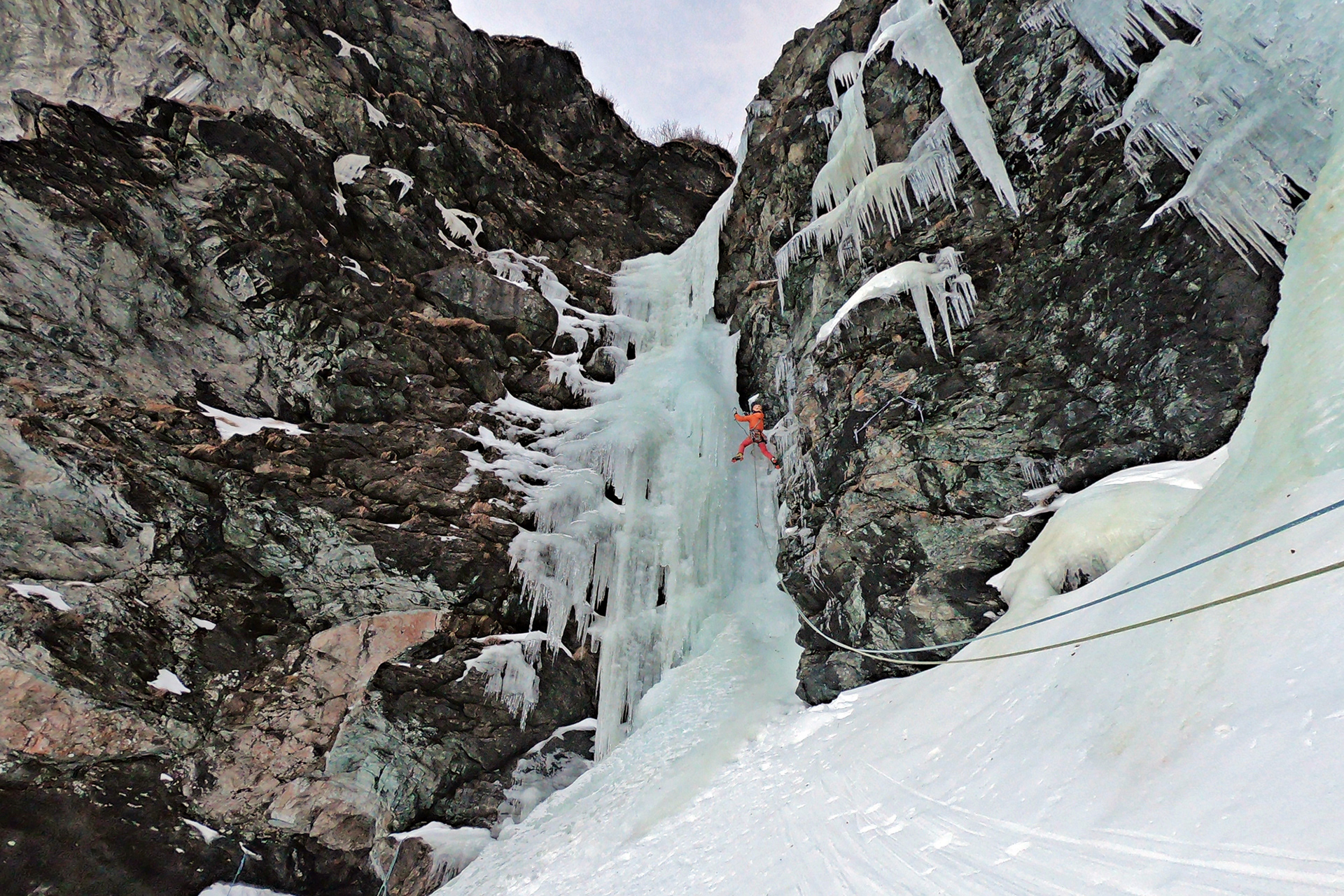 Pian della Regina - cascata di sinistra