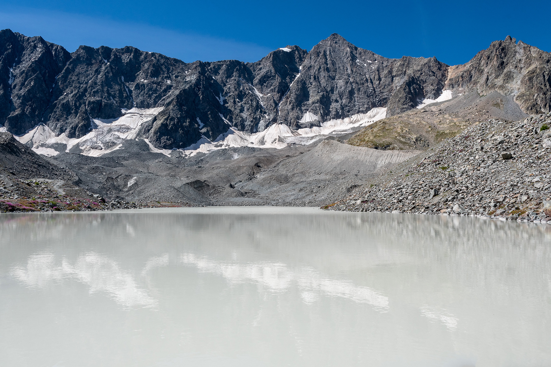 Pic de Neige Cordier - Pic du Glacier Blanc