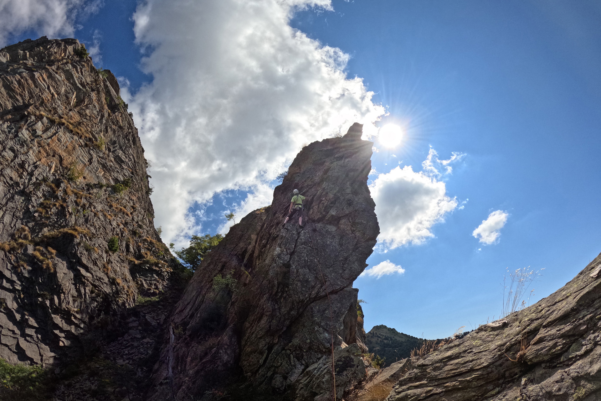 Punta Capitola - buchi di erica