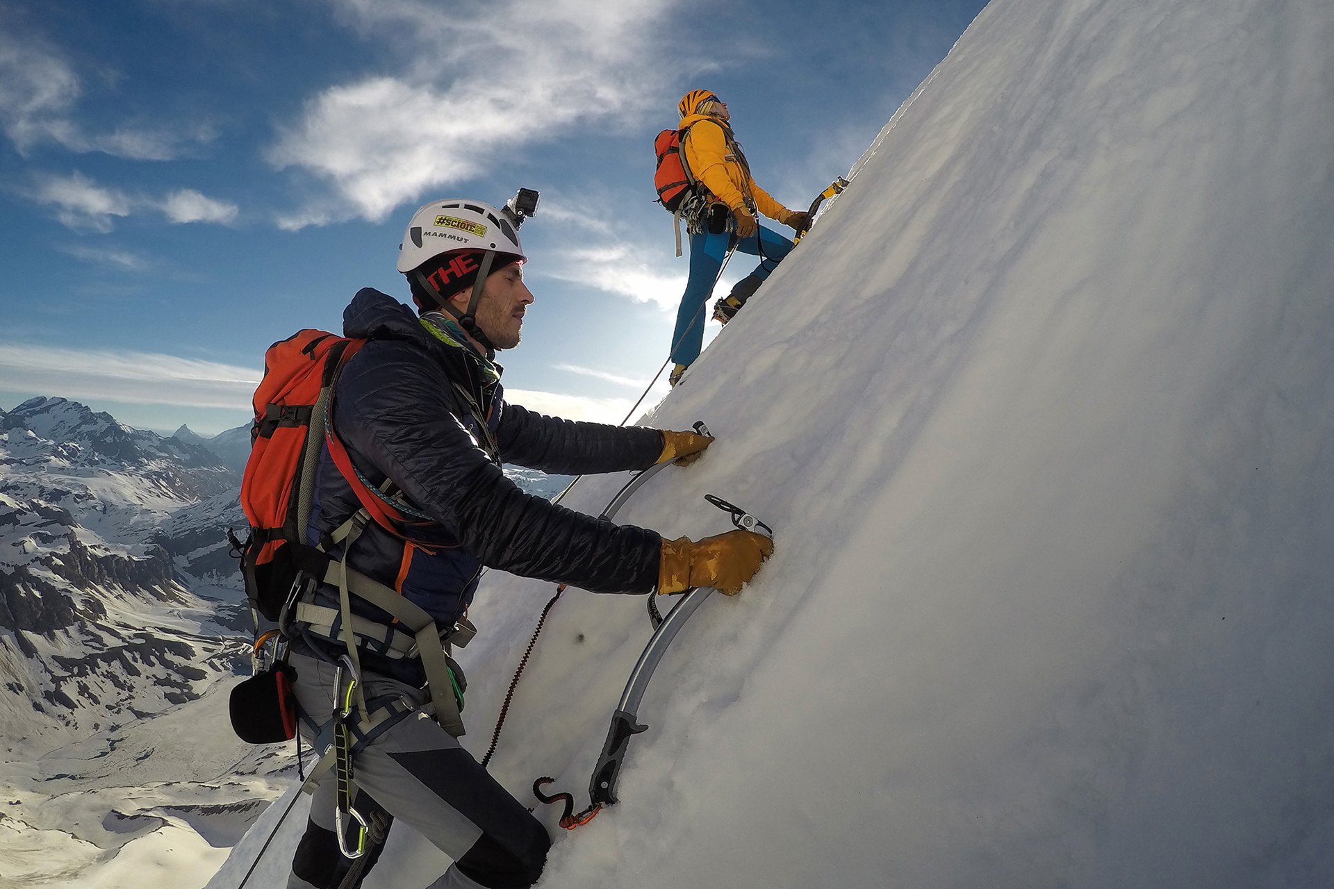 Cima d'Oin - parete Nord