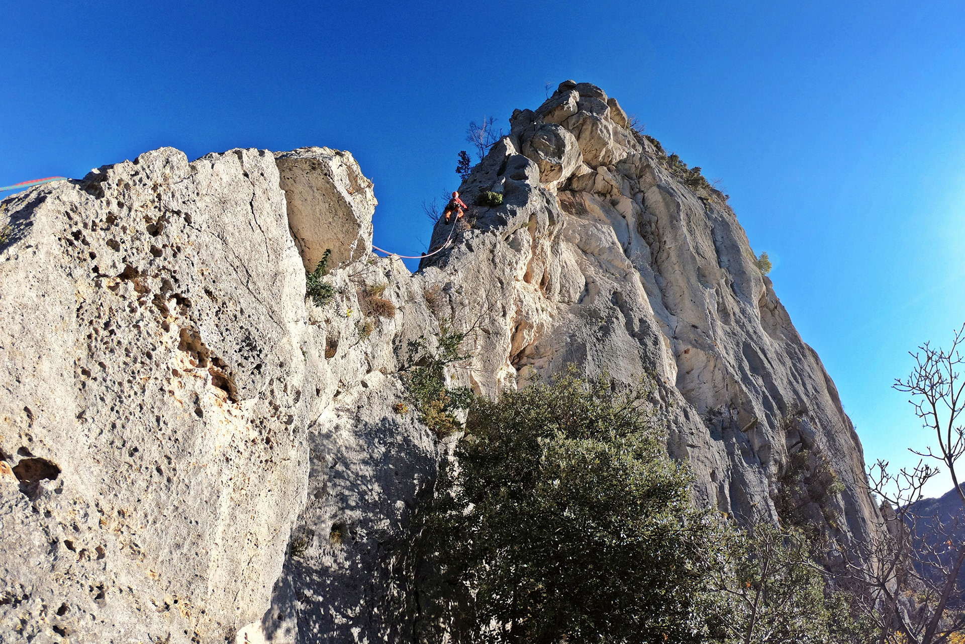 Rocca di Perti - spigolo nord