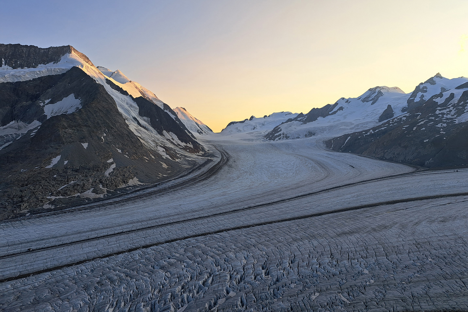 Verso la KOnkordiahutte