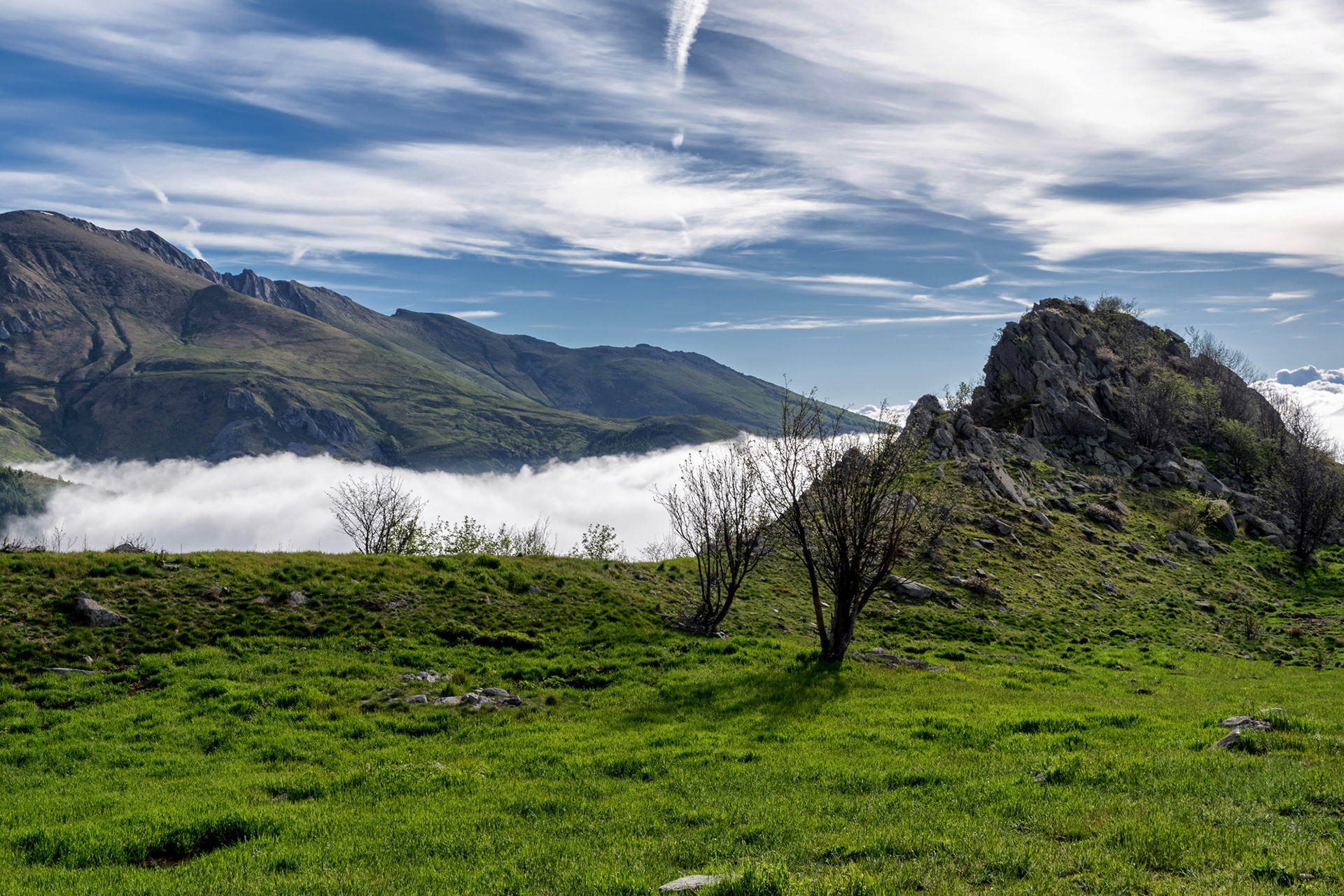 Verso il Pizzo d'Ormea