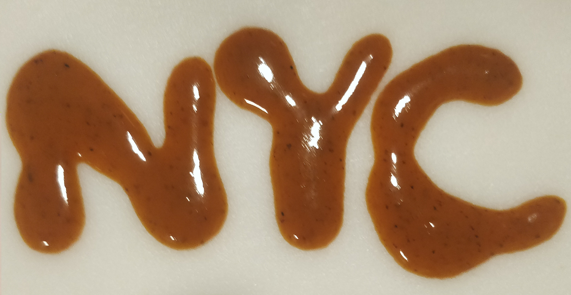 Type I created from hot sauce, before post production