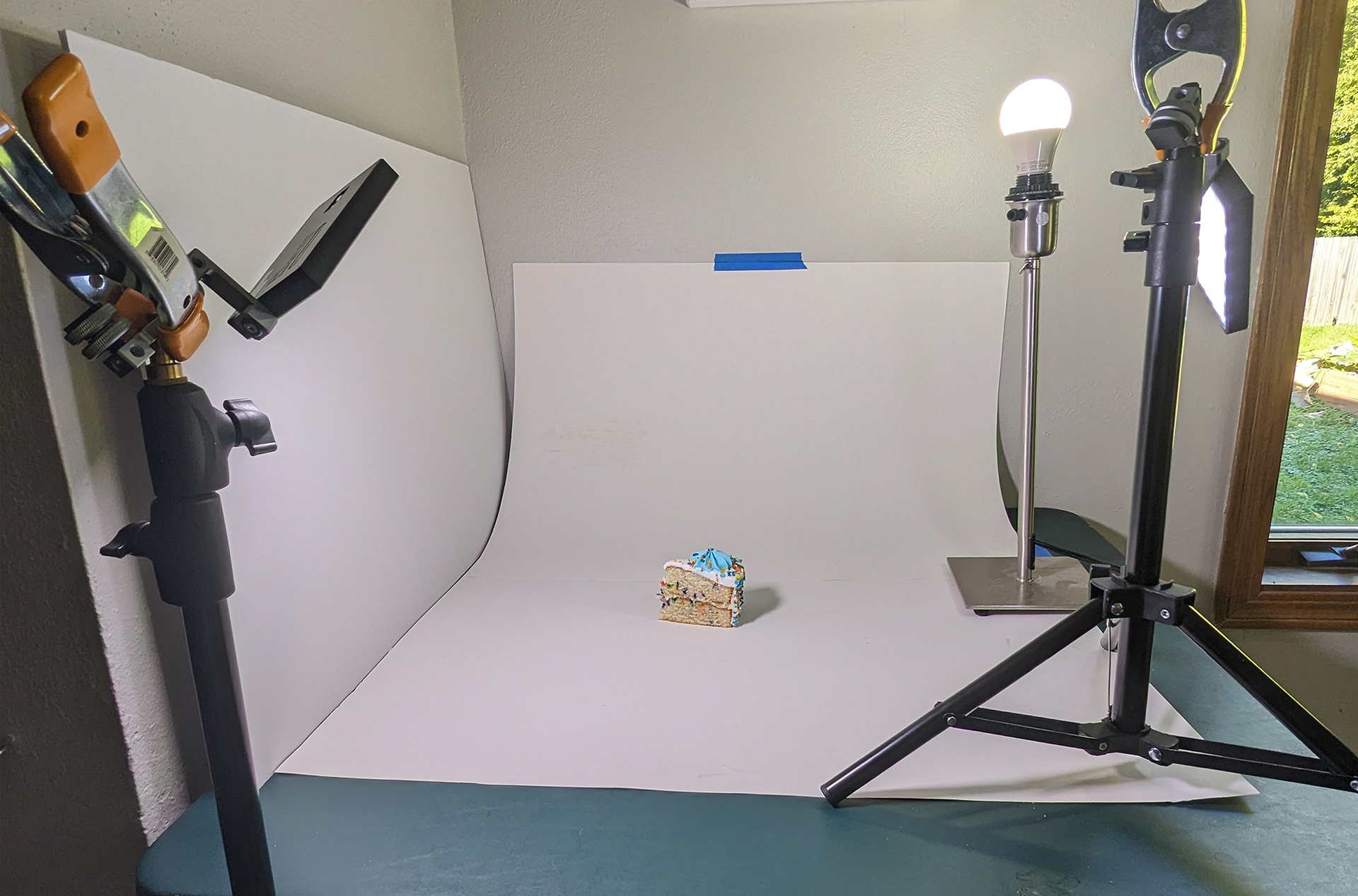 Photoshoot setup
