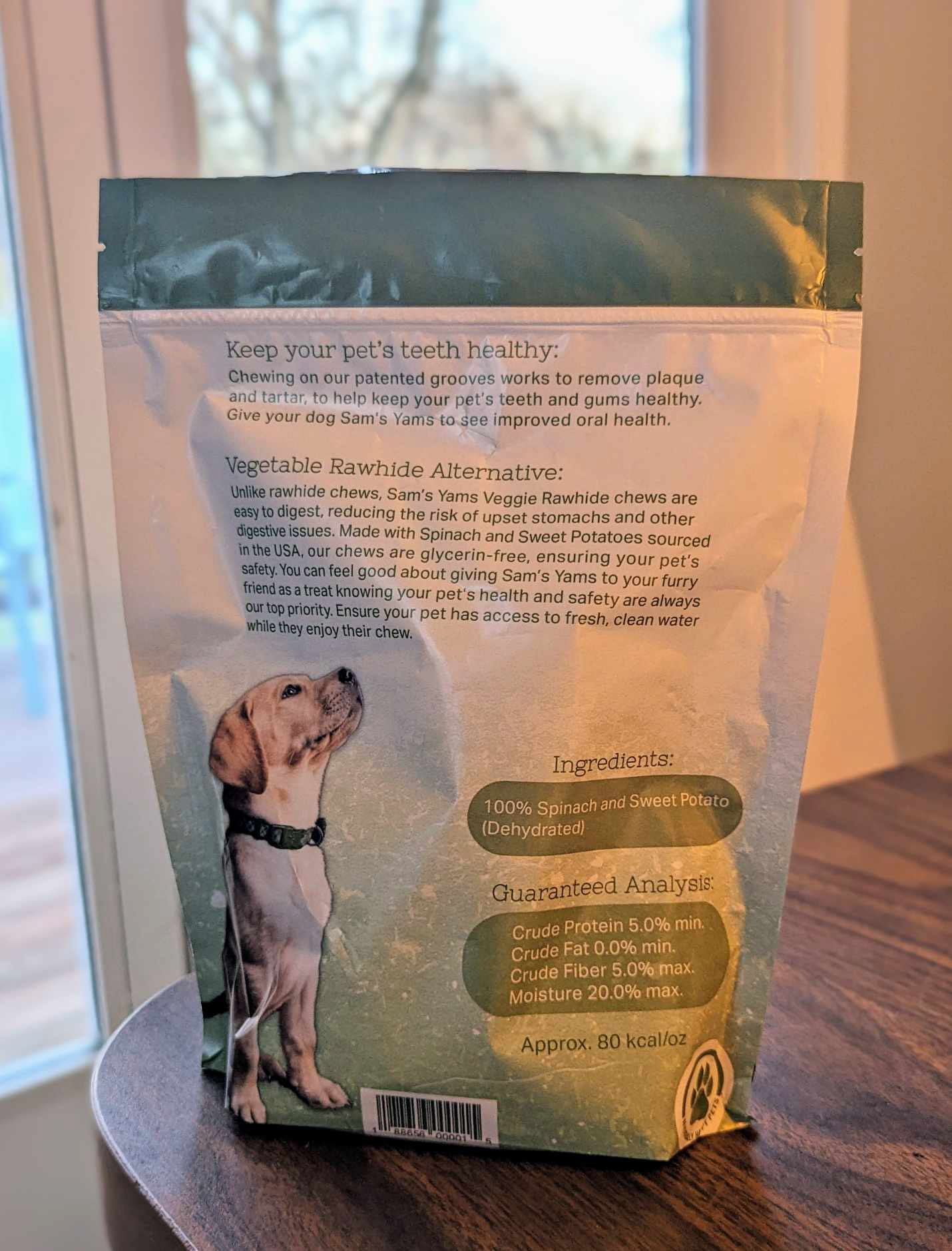 Back of Bag