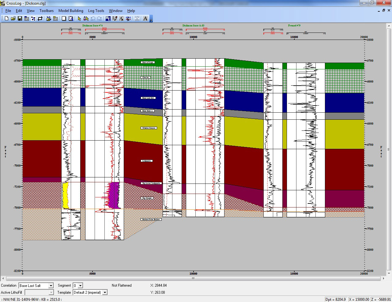 Late 90's Cross Section Software
