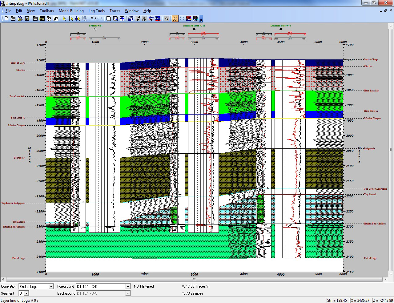 Late 90's Stratigraphic Modeling