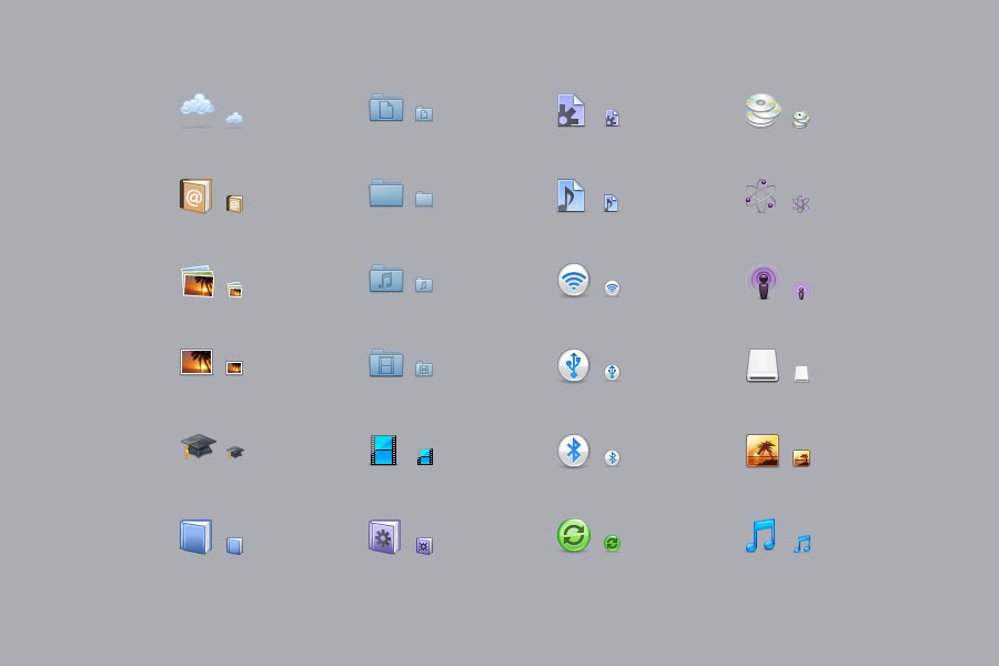 Nero Mac Toolbar Icons