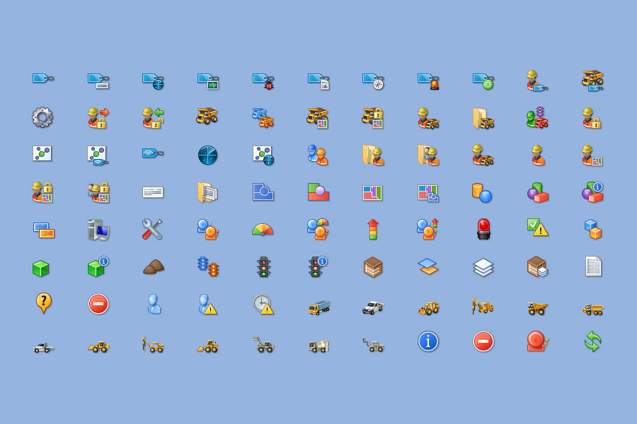 Minetec Toolbar Icons