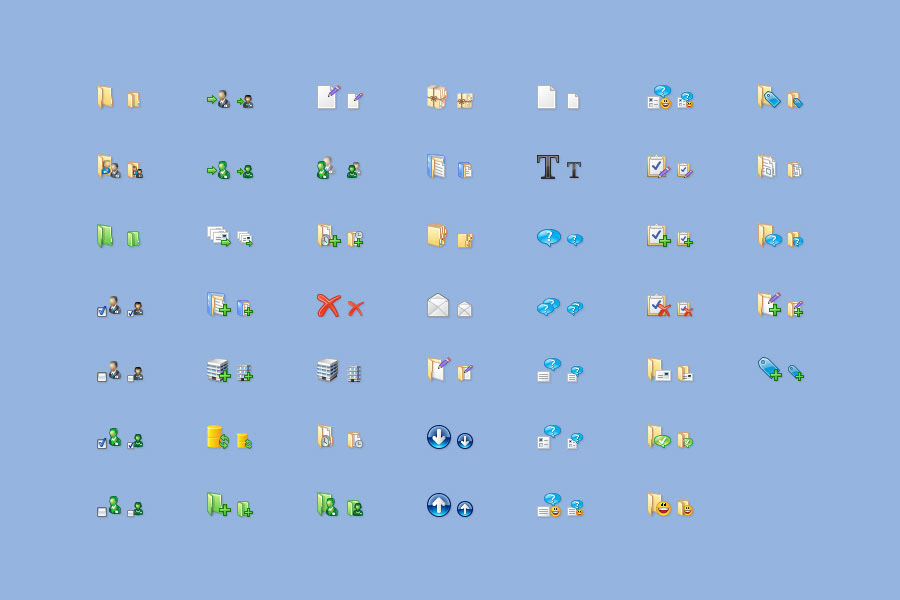 Mocinno Toolbar Icons