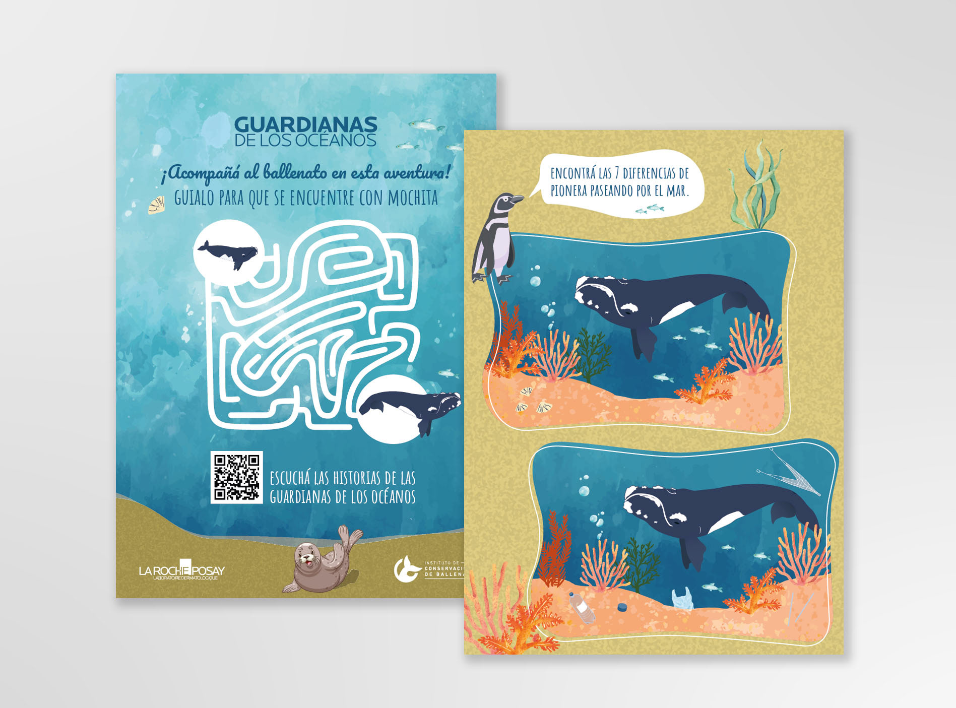 Tarjetones juegos infantiles
