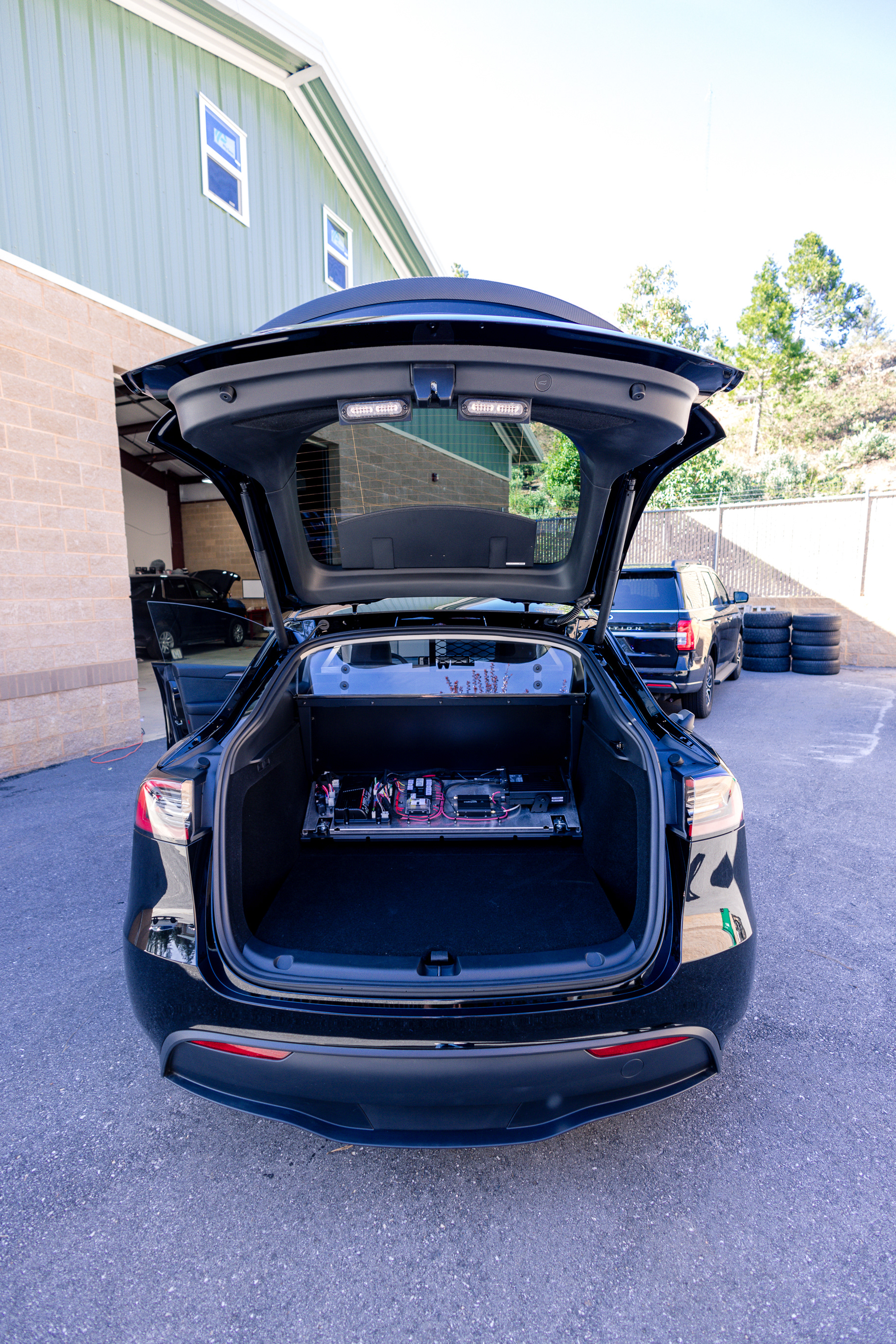 Tesla trunk