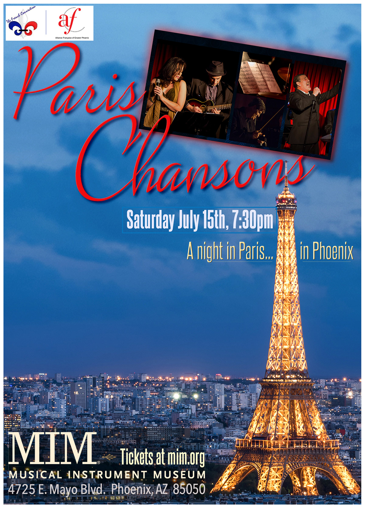 Paris Chansons Calendar