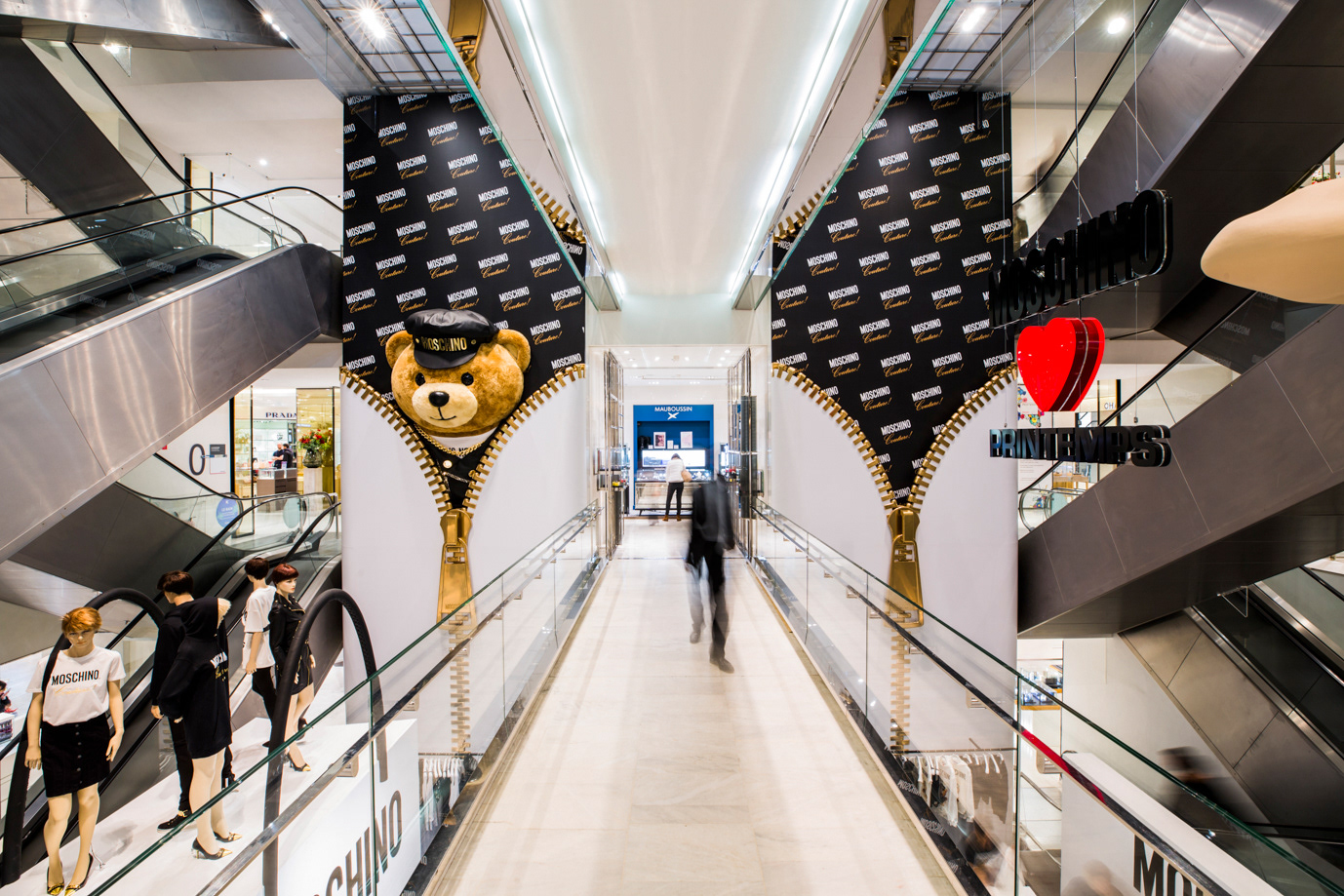 2018, Pop-Up Store @Moschino, Printemps Haussmann