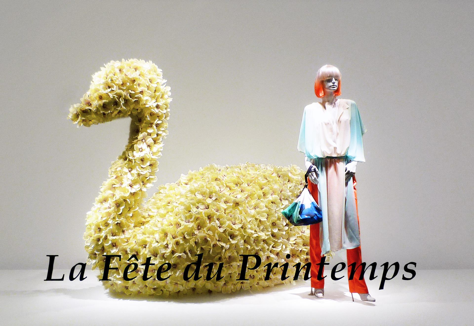 2011, Printemps Haussmann windows