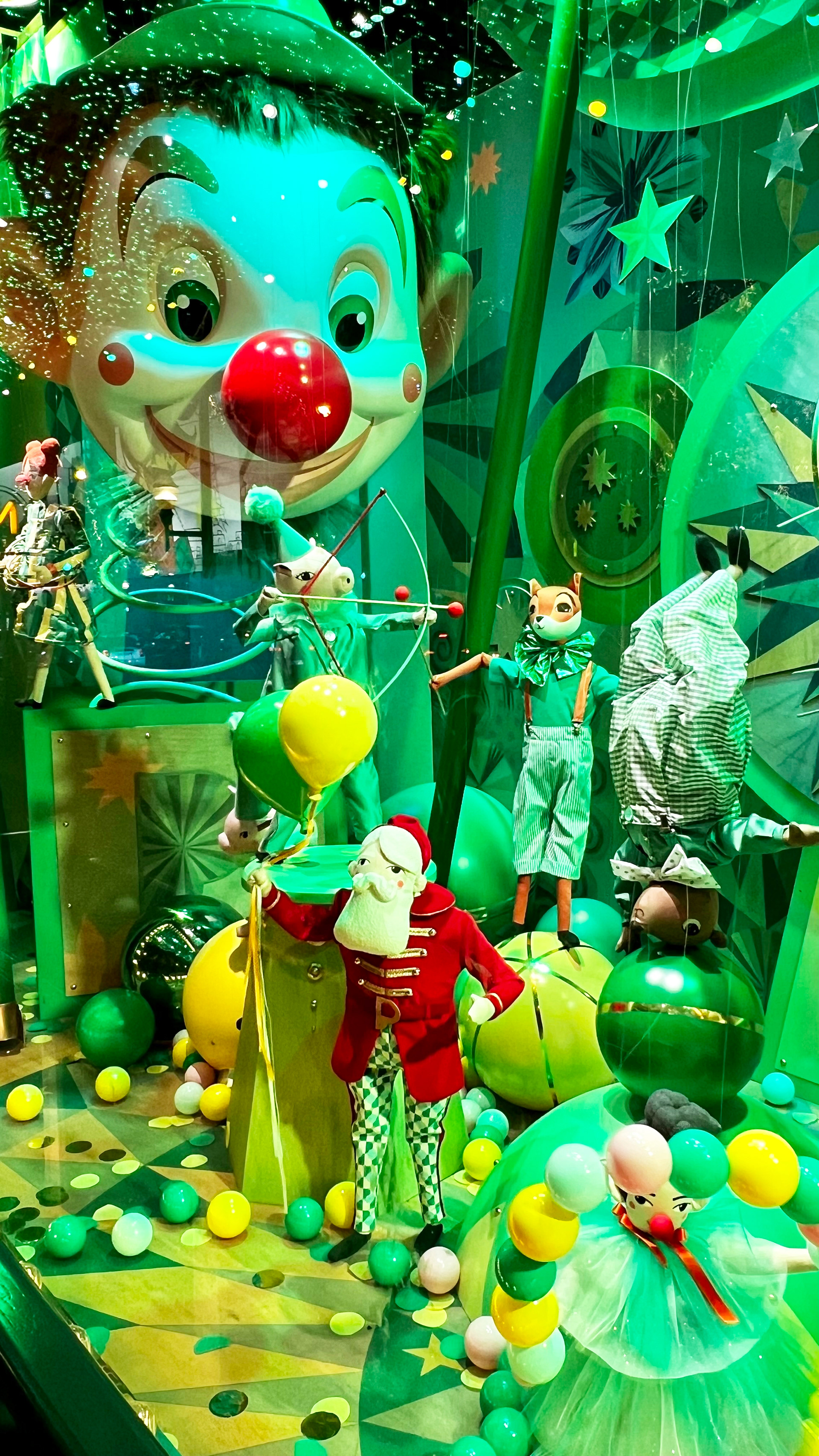 2022, Printemps Circus Christmas, @OlafHajek illustration