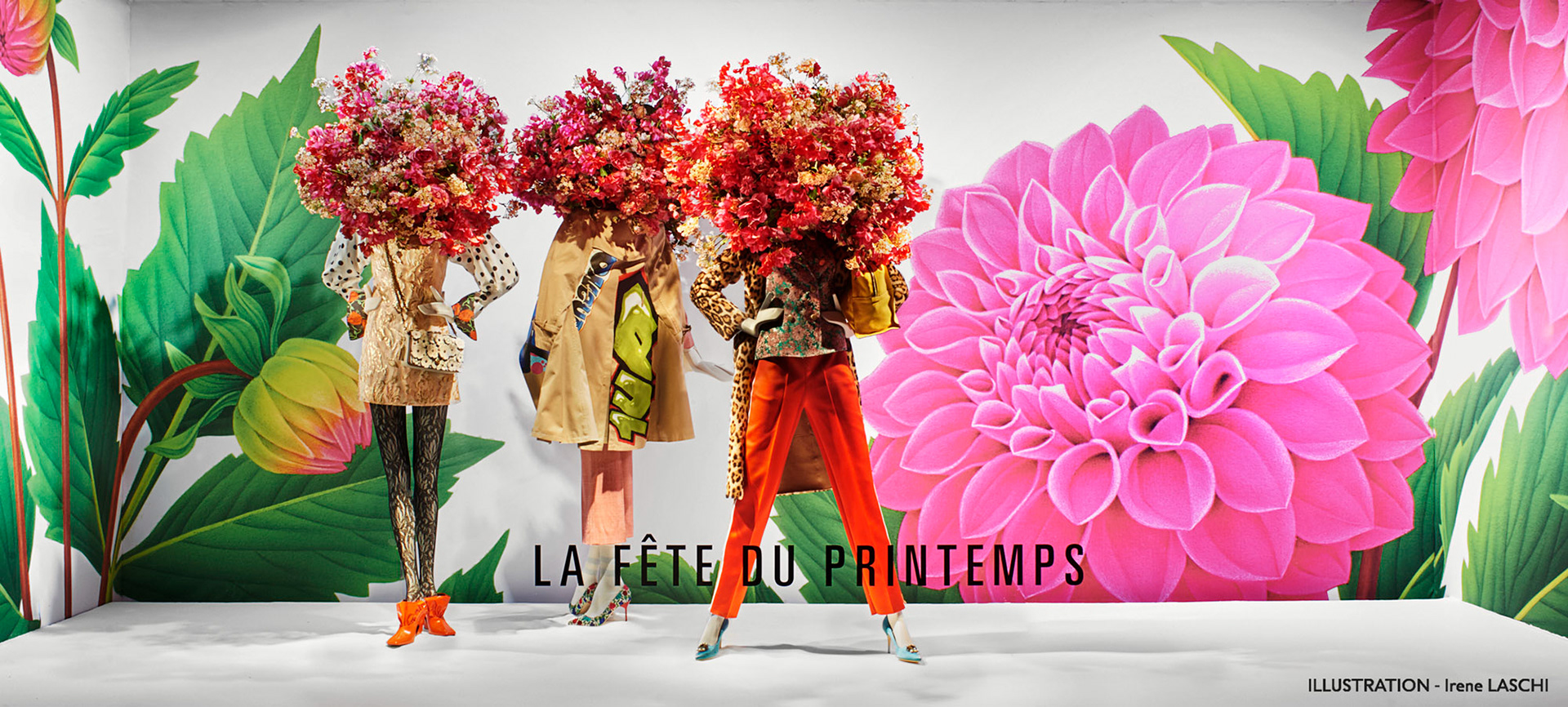 2017, Printemps Haussmann windows, @IreneLaschi