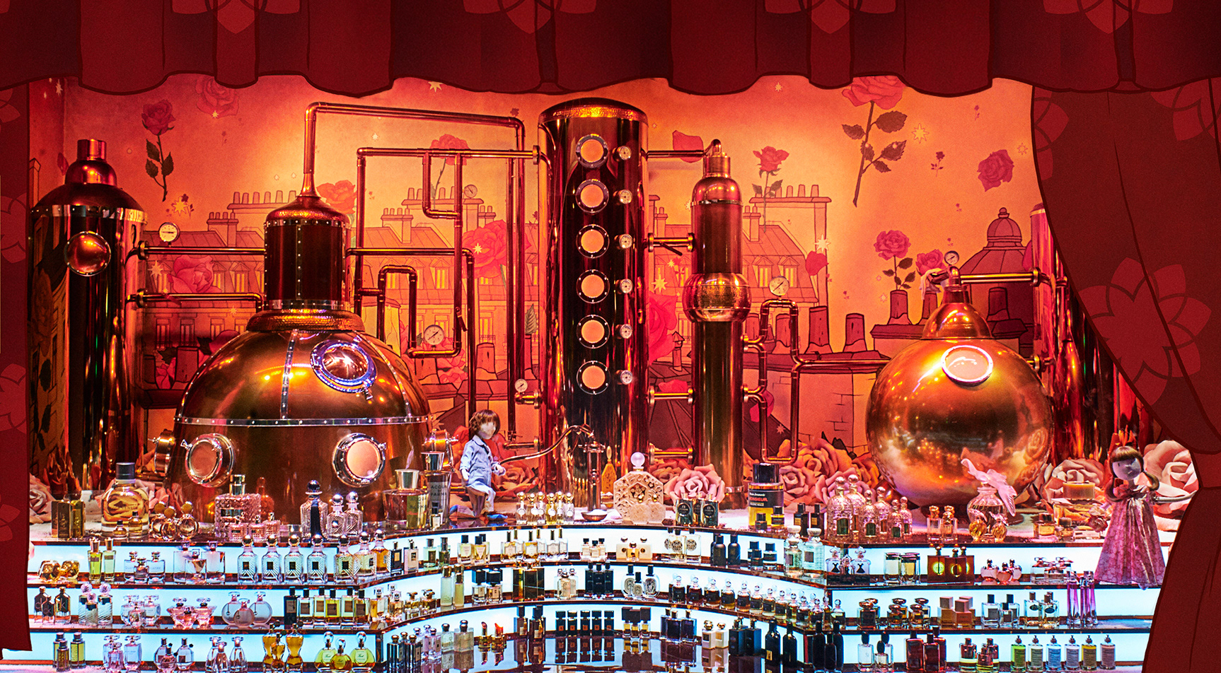 2016, Printemps Haussmann windows