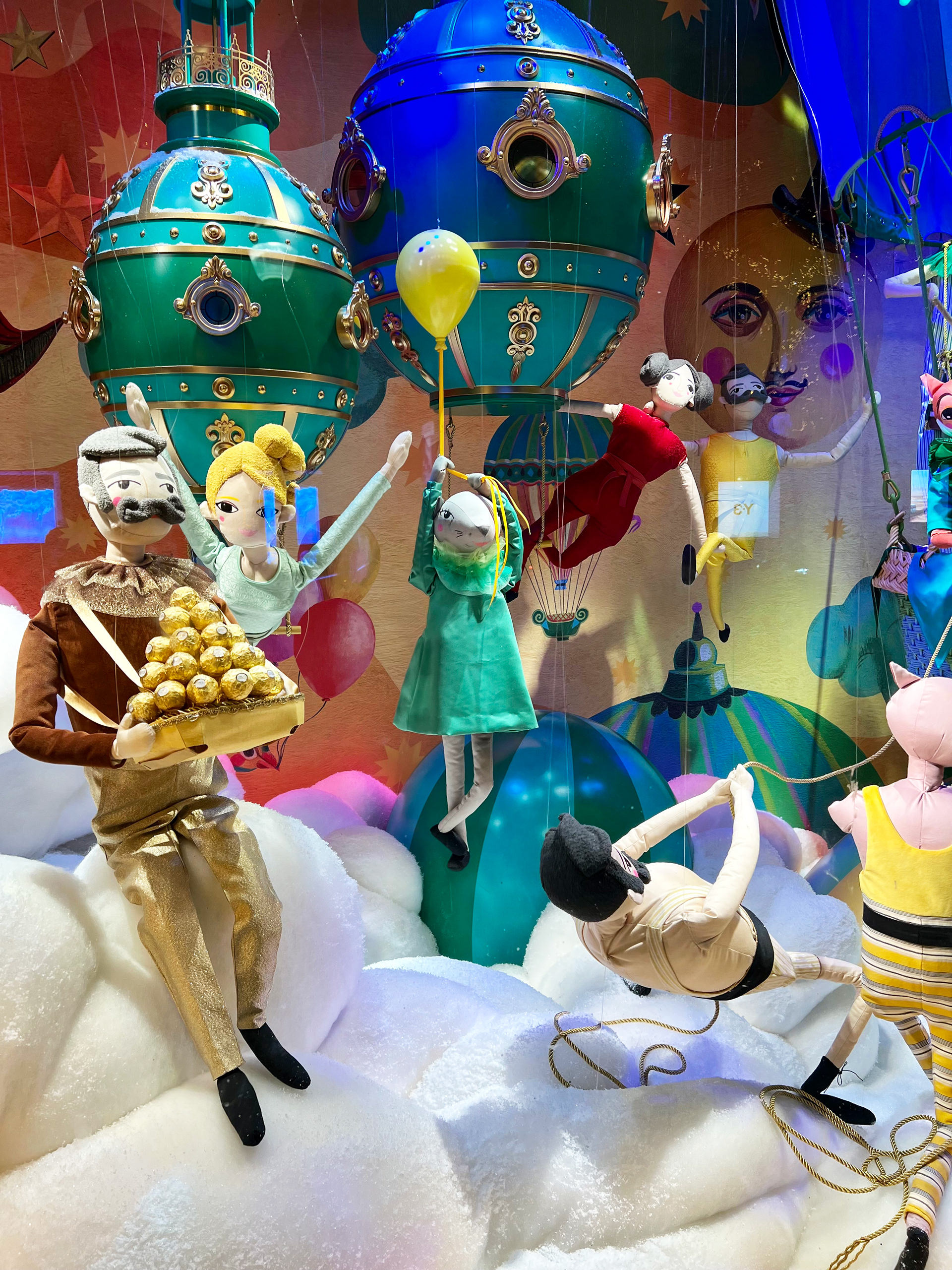 2022, Printemps Circus Christmas, @OlafHajek illustration